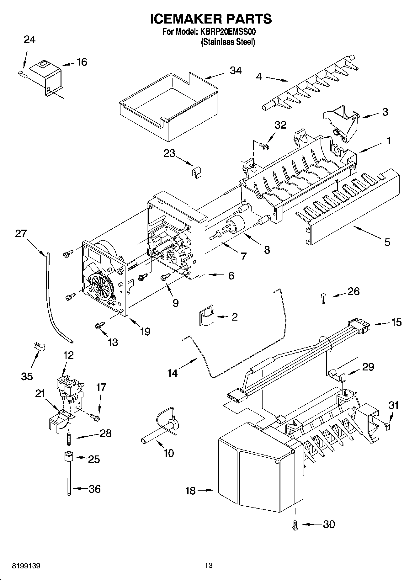 07 - ICEMAKER PARTS