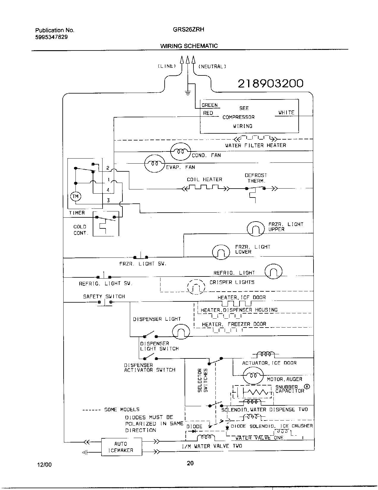 20 - WIRING SCHEMATIC