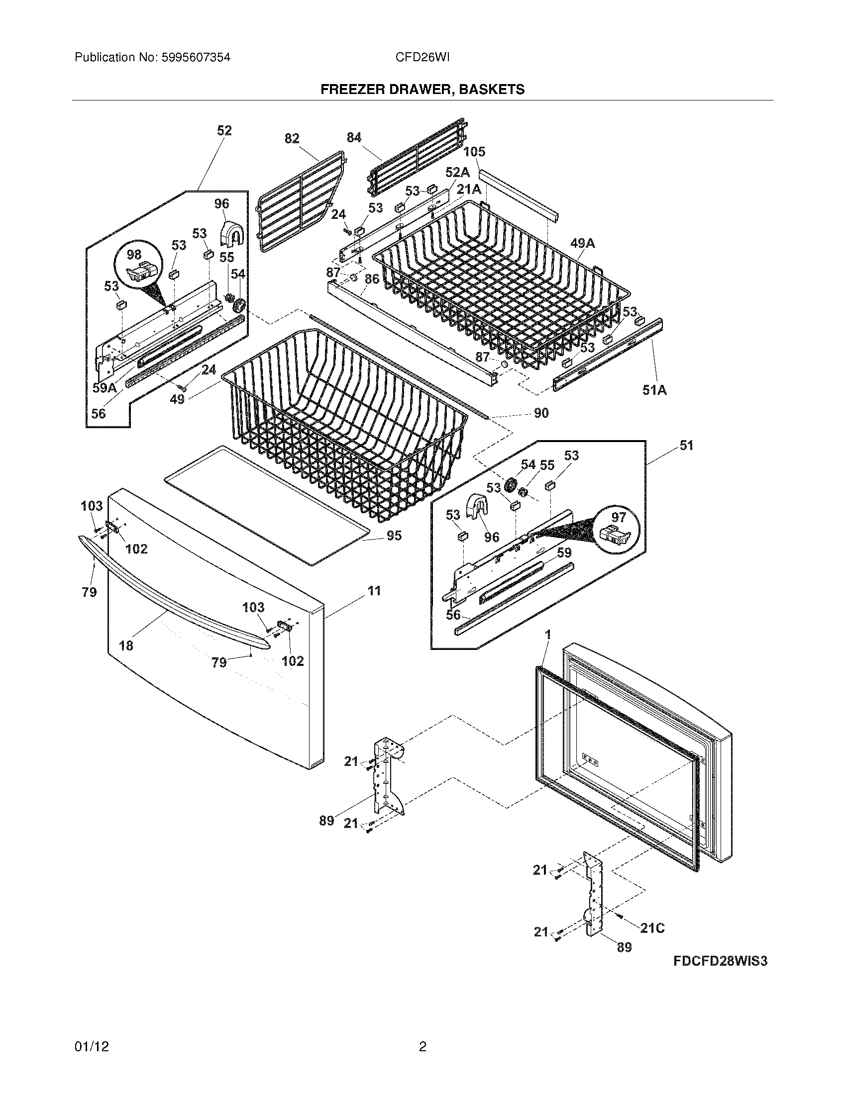 03 - FREEZER DRAWER - BASKET