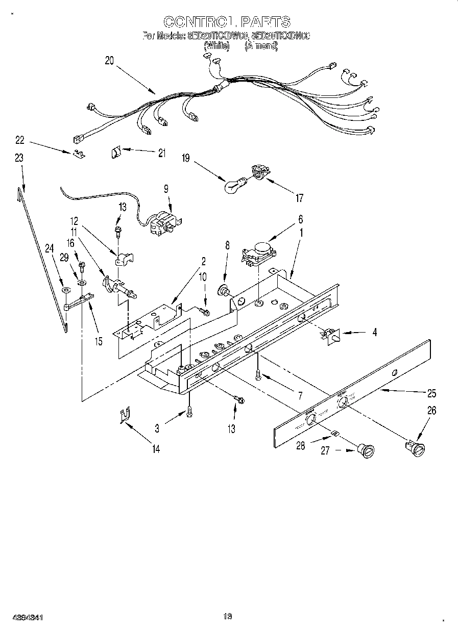08 - CONTROL, LIT/OPTIONAL