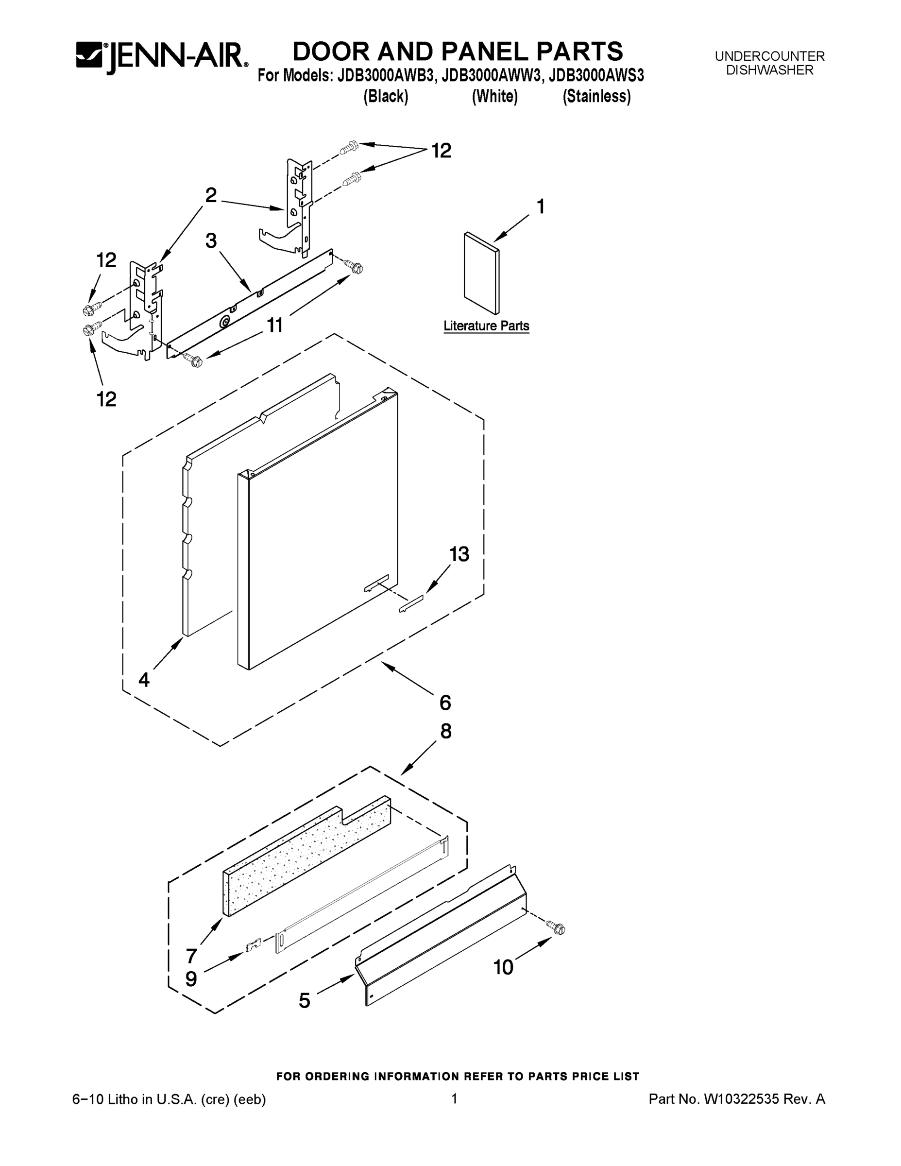 01 - DOOR AND PANEL PARTS