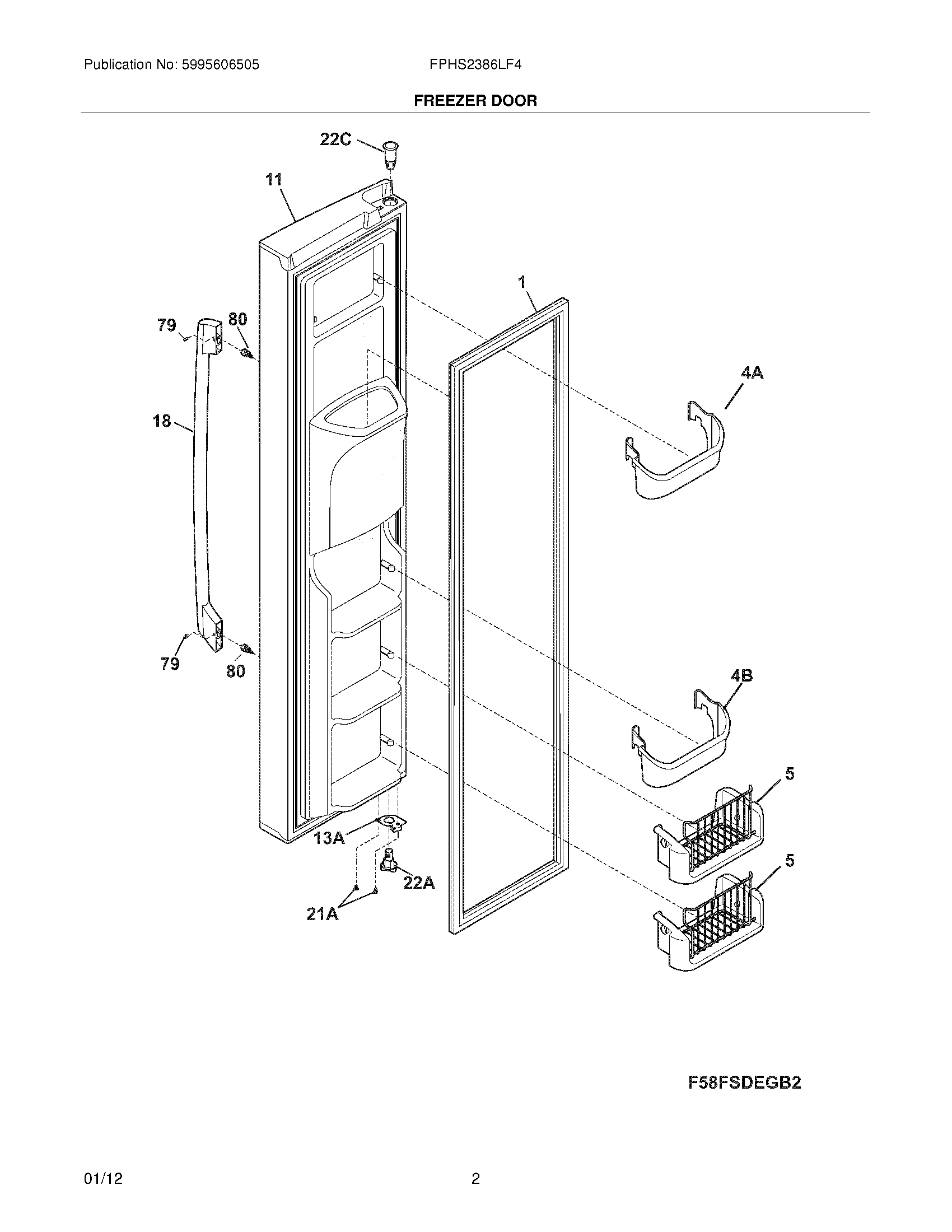 03 - FREEZER DOOR