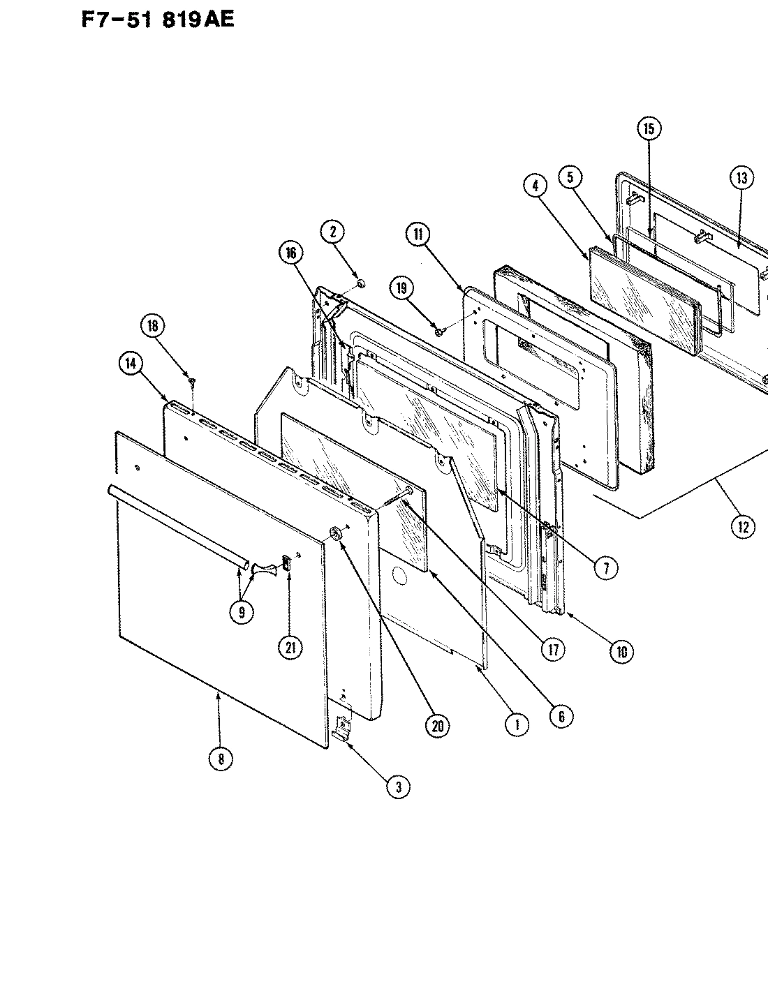 02 - DOOR ASSEMBLY