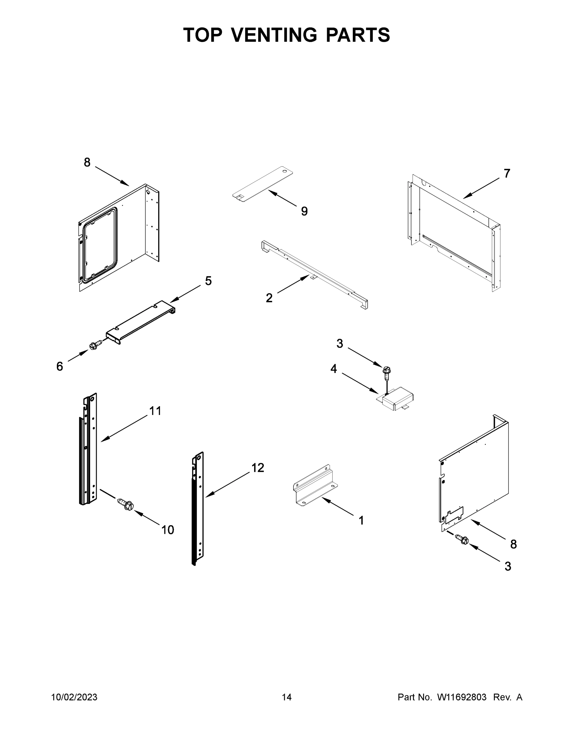 08 - TOP VENTING PARTS