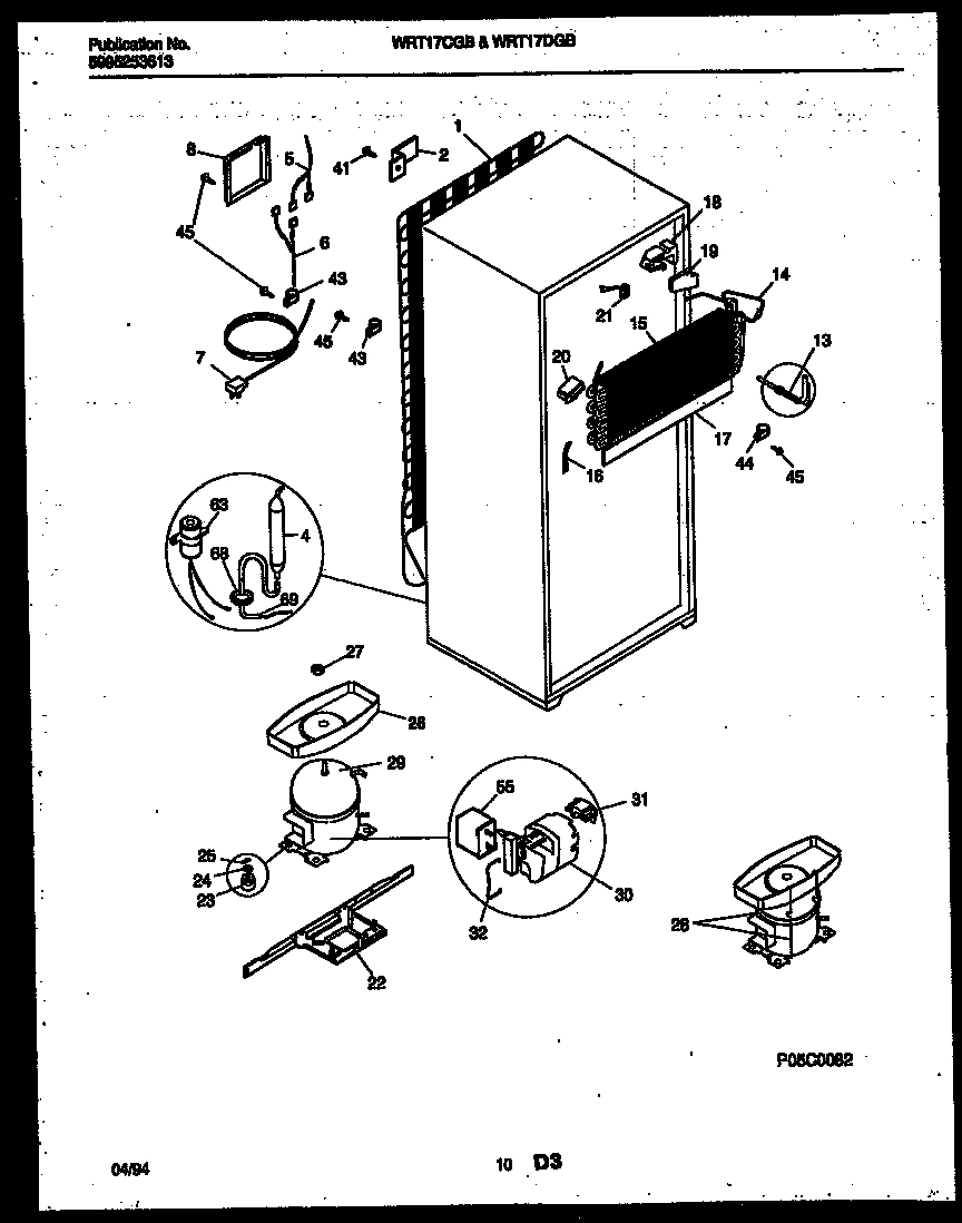 06 - SYSTEM AND AUTOMATIC DEFROST PARTS