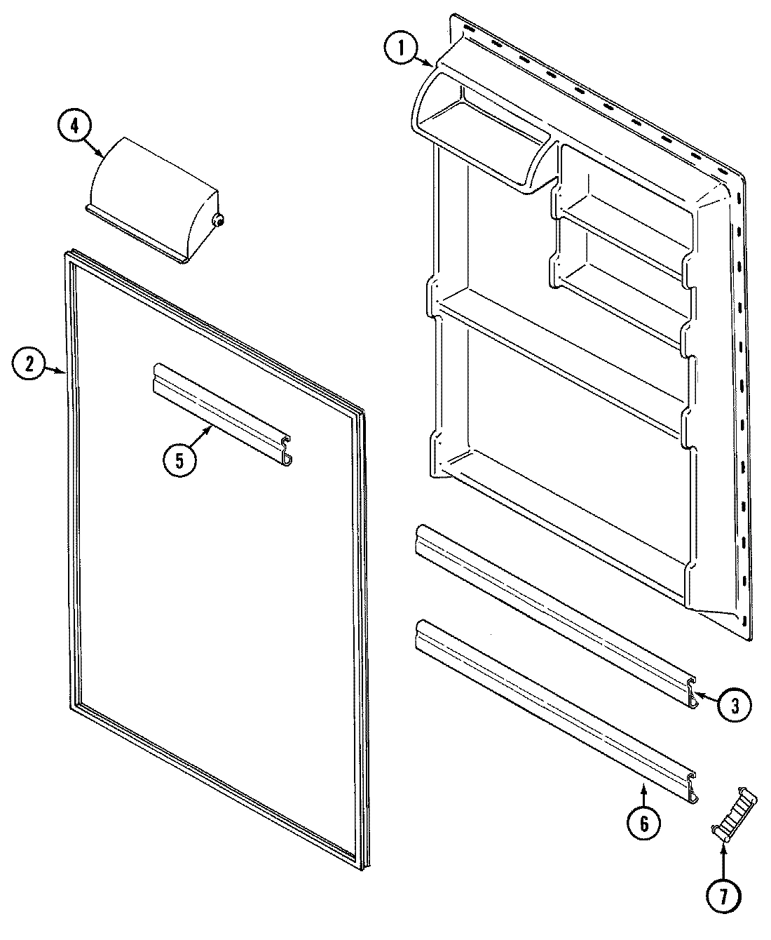 05 - FRESH FOOD INNER DOOR