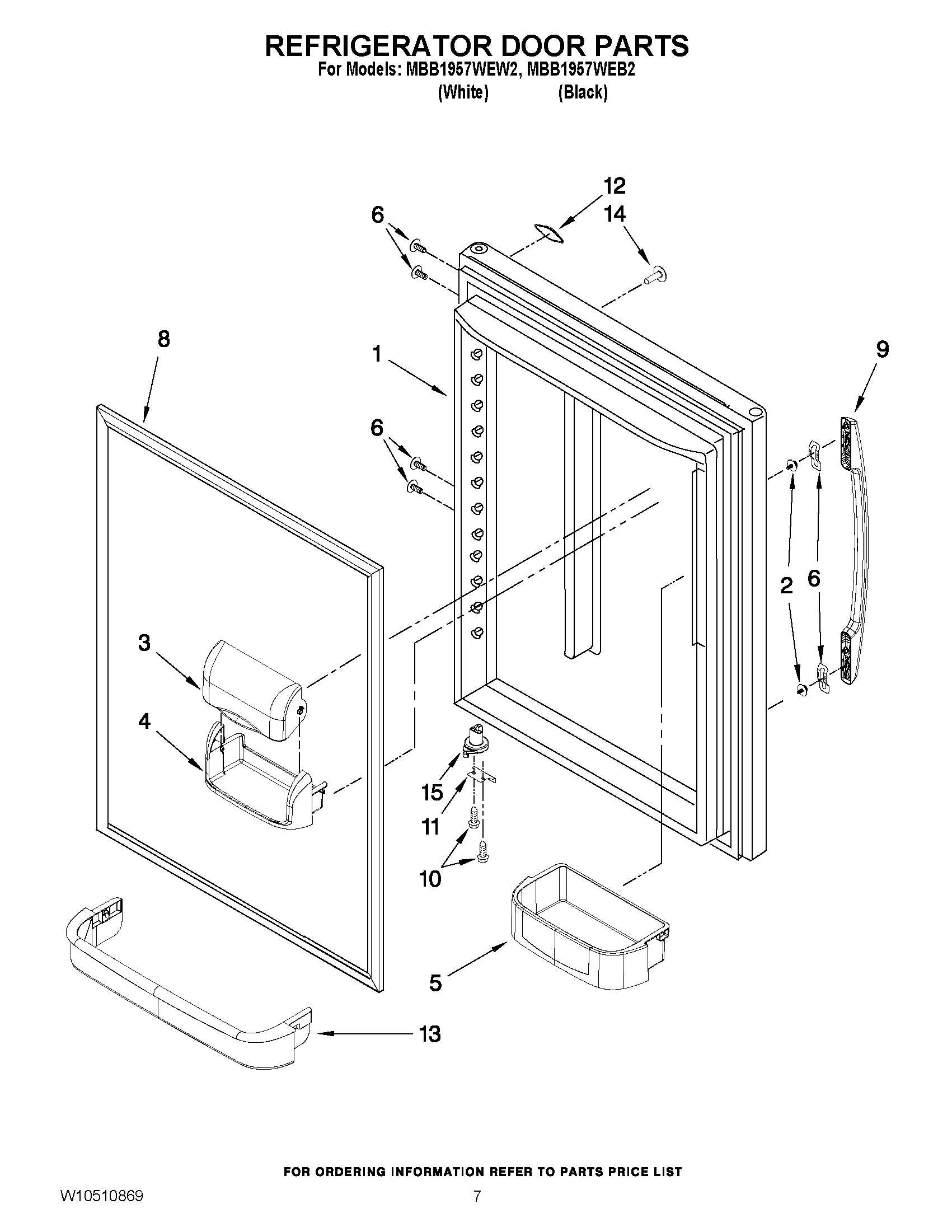 05 - REFRIGERATOR DOOR PARTS