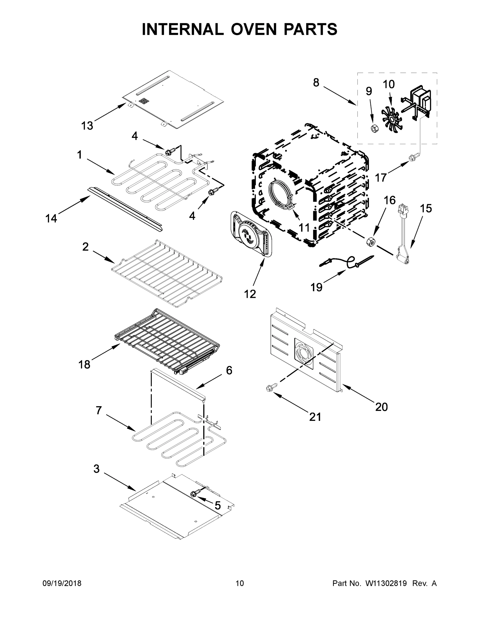06 - INTERNAL OVEN PARTS
