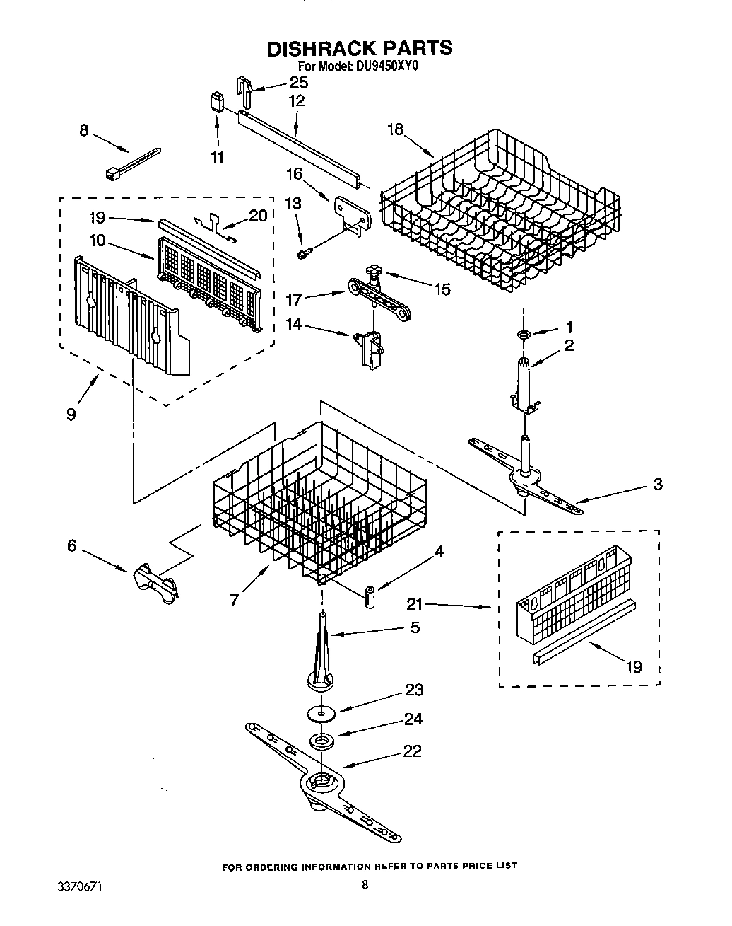 06 - DISHRACK, LIT/OPTIONAL
