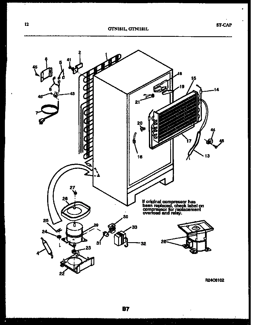07 - SYSTEM AND AUTOMATIC DEFROST PARTS
