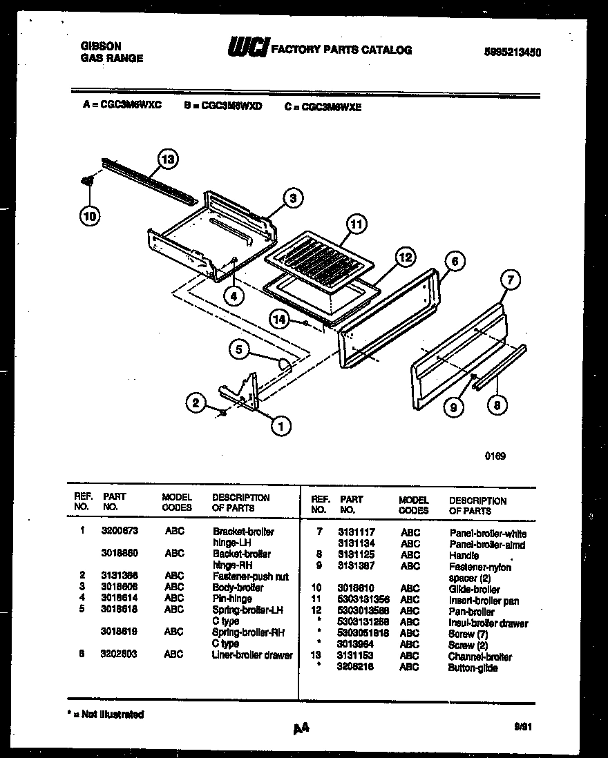 04 - BROILER DRAWER PARTS