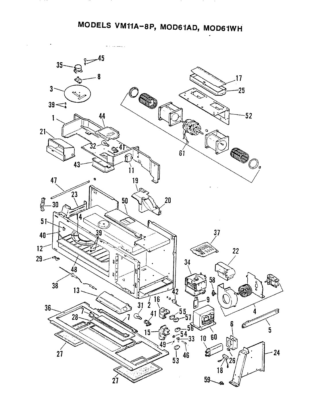01 - BASE & CAVITY (VM11-8P)