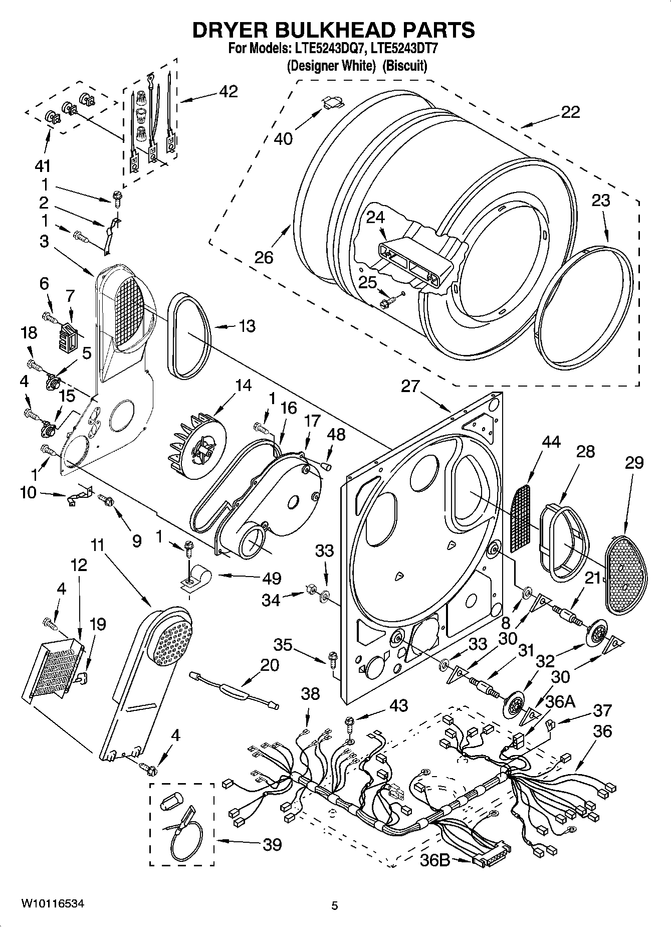 04 - DRYER BULKHEAD PARTS