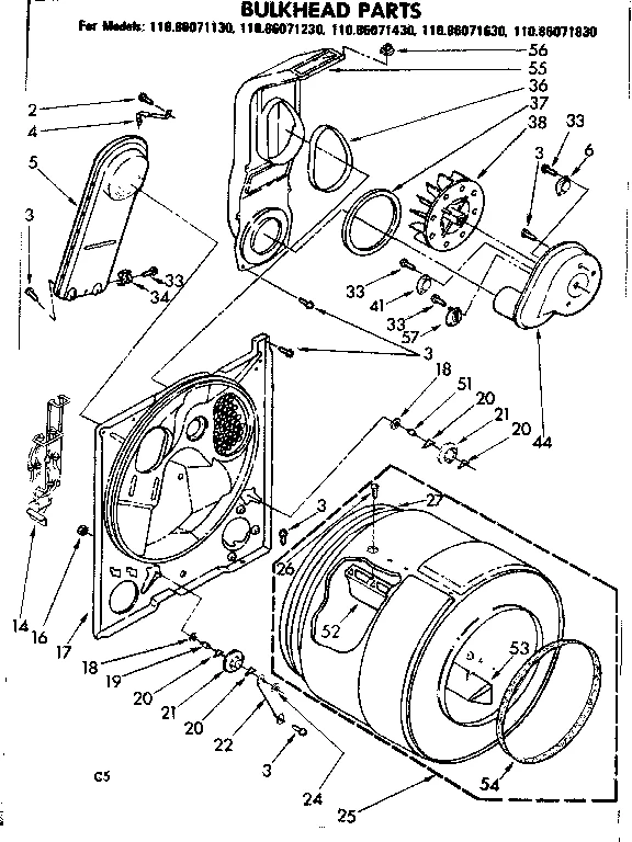 BULKHEAD PARTS