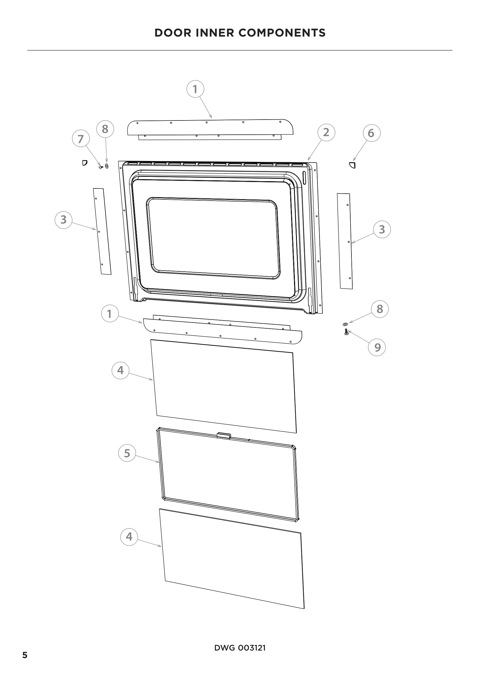 DOOR INNER COMPONENTS