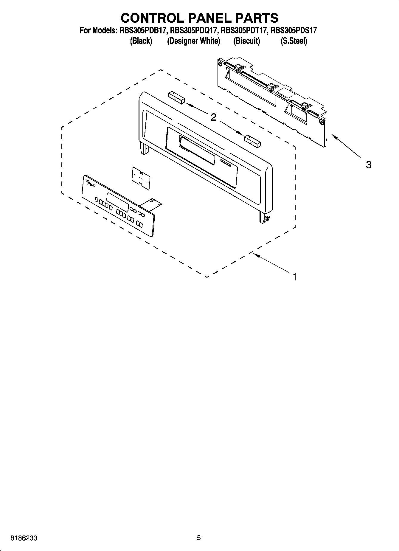 04 - CONTROL PANEL PARTS