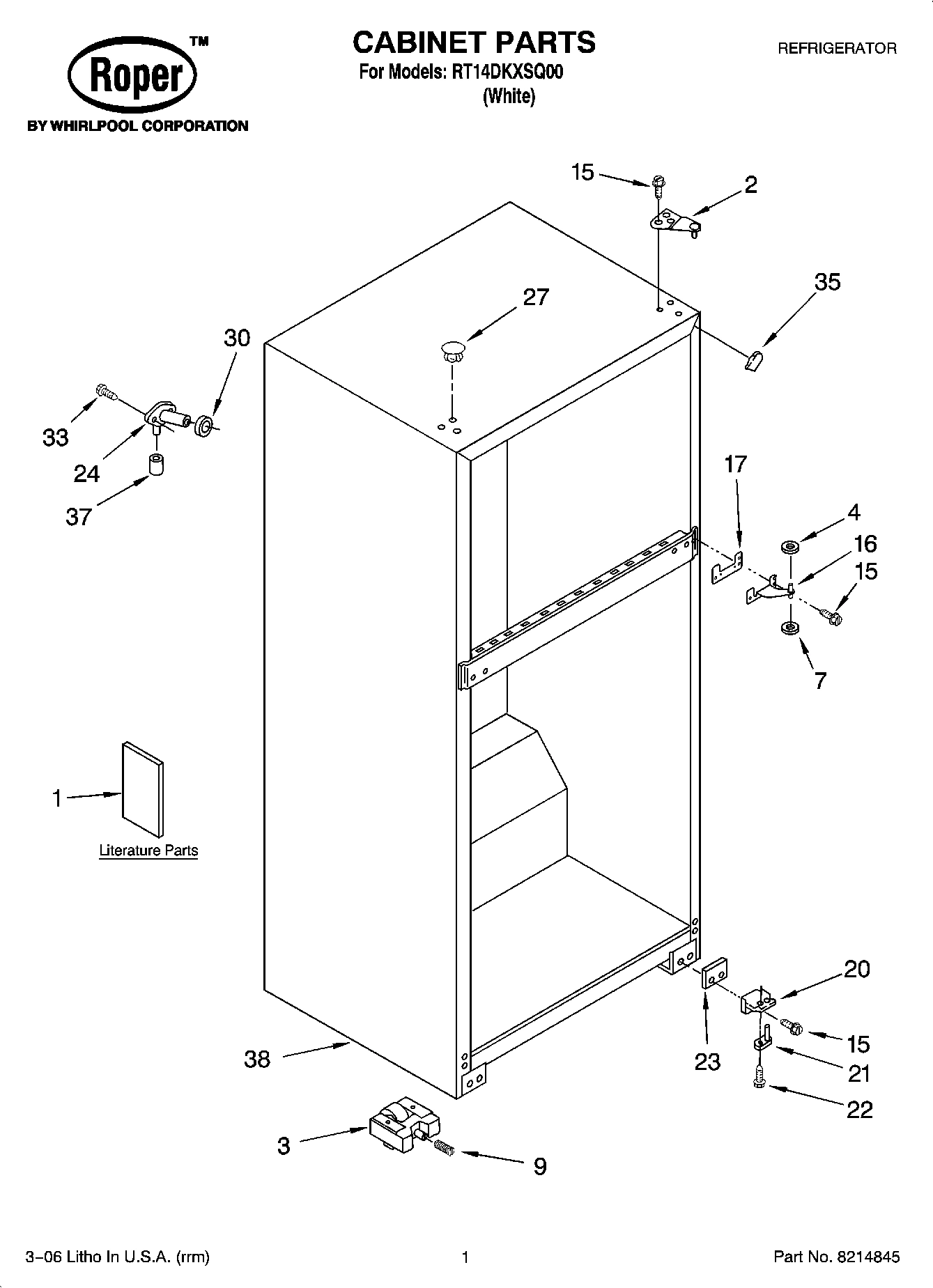 01 - CABINET PARTS