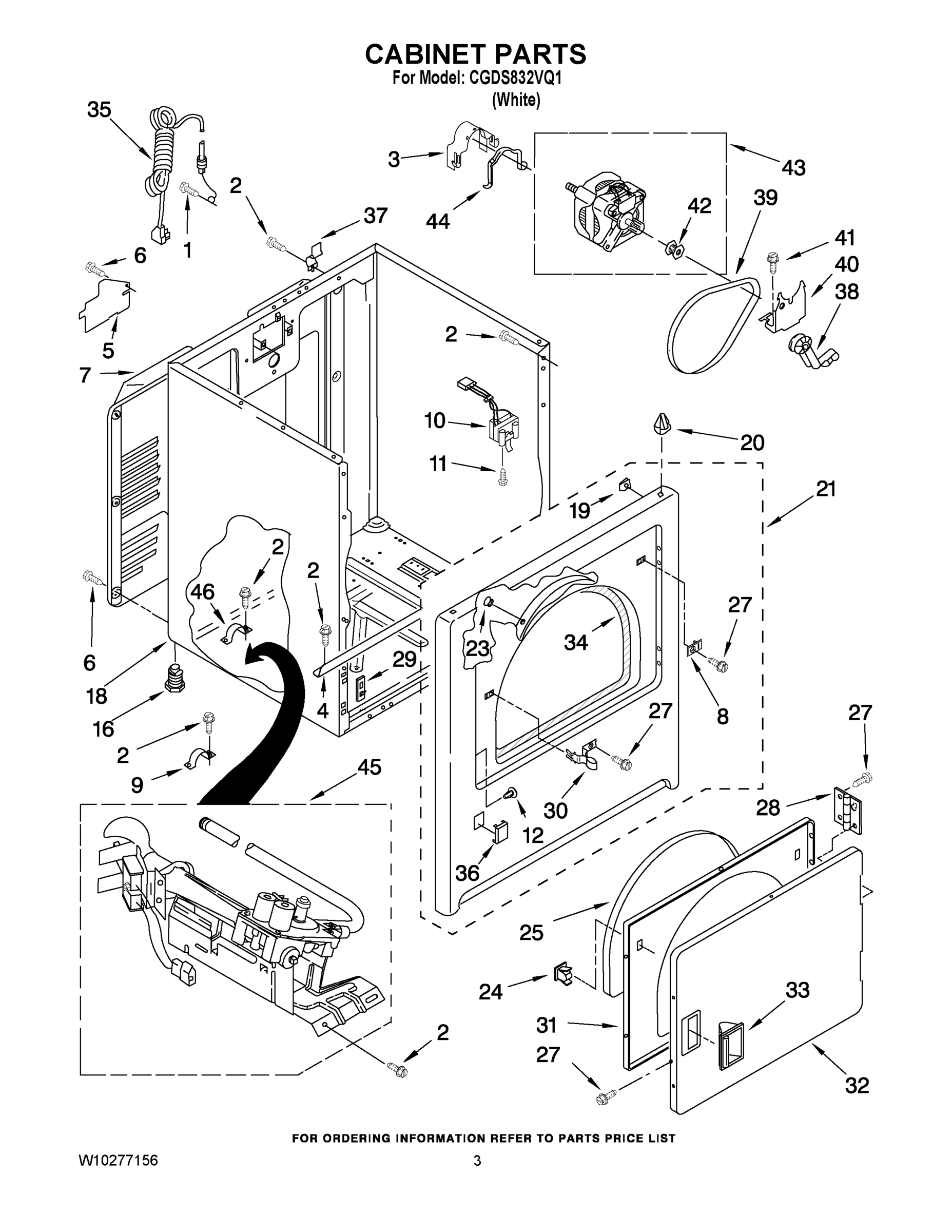 02 - CABINET PARTS
