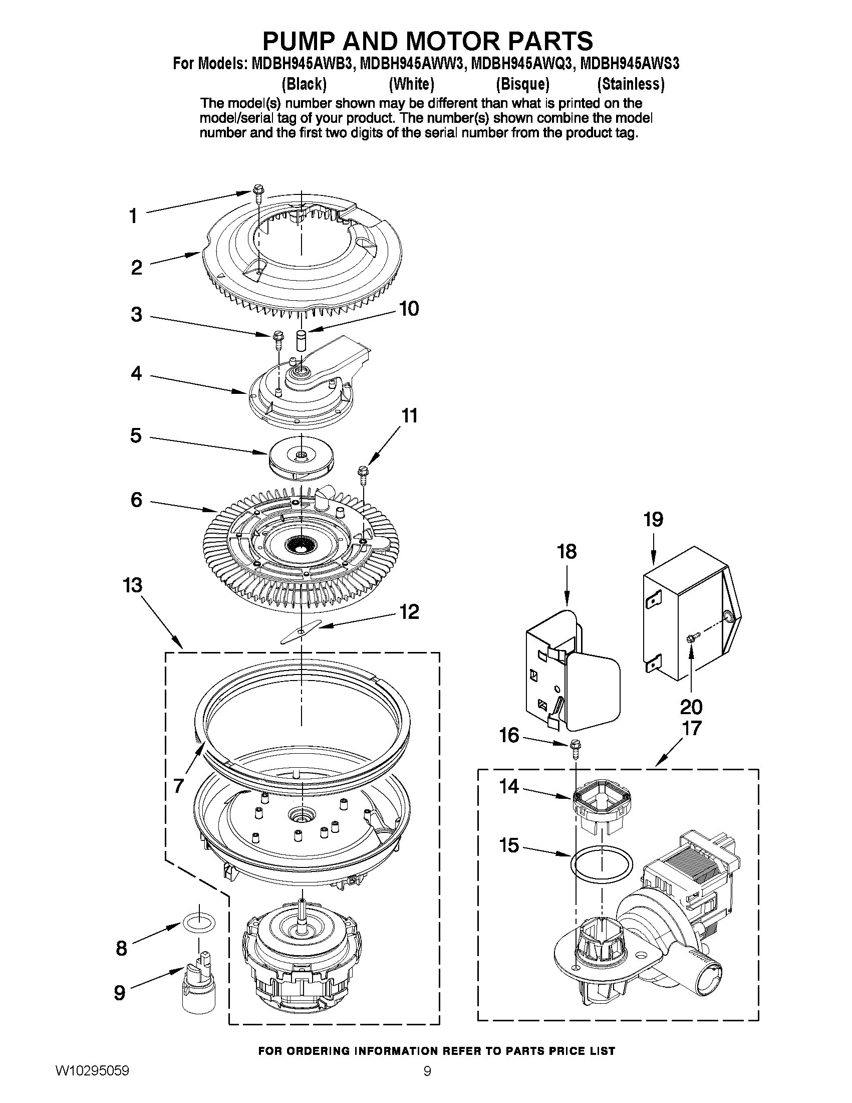 08 - PUMP AND MOTOR PARTS