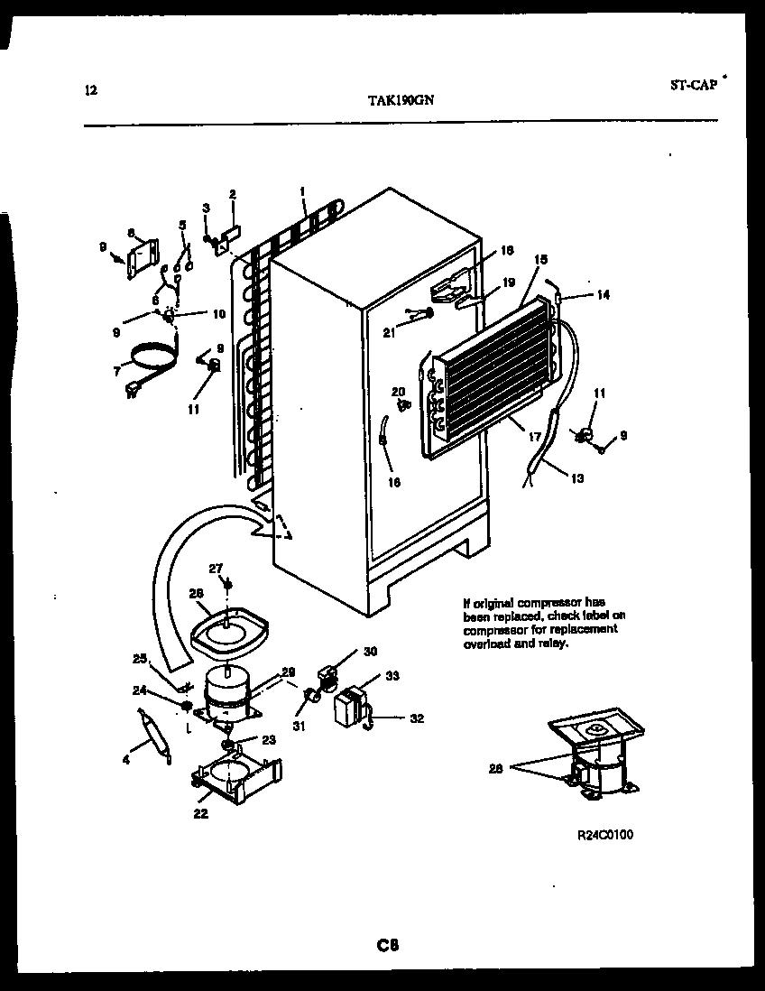07 - SYSTEM AND AUTOMATIC DEFROST PARTS