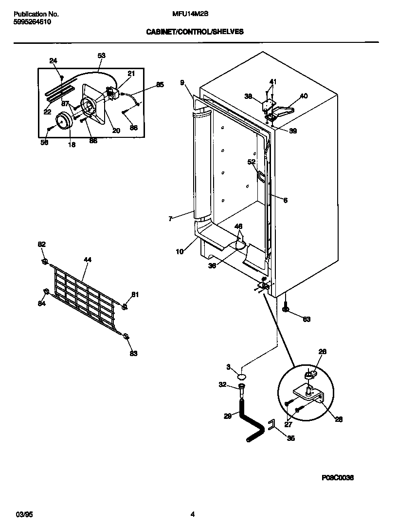 03 - CABINET/CONTROL/SHELVES