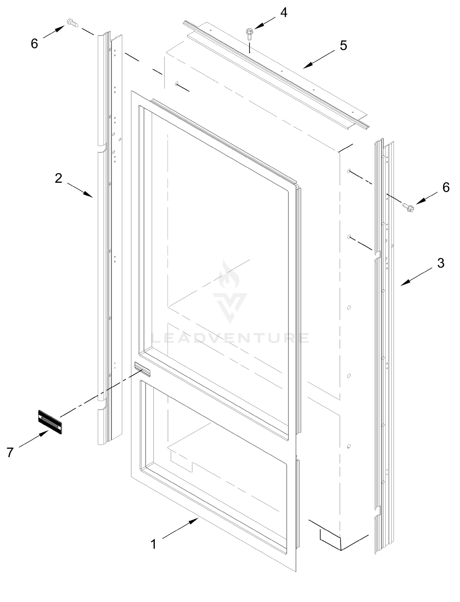 CABINET TRIM PARTS