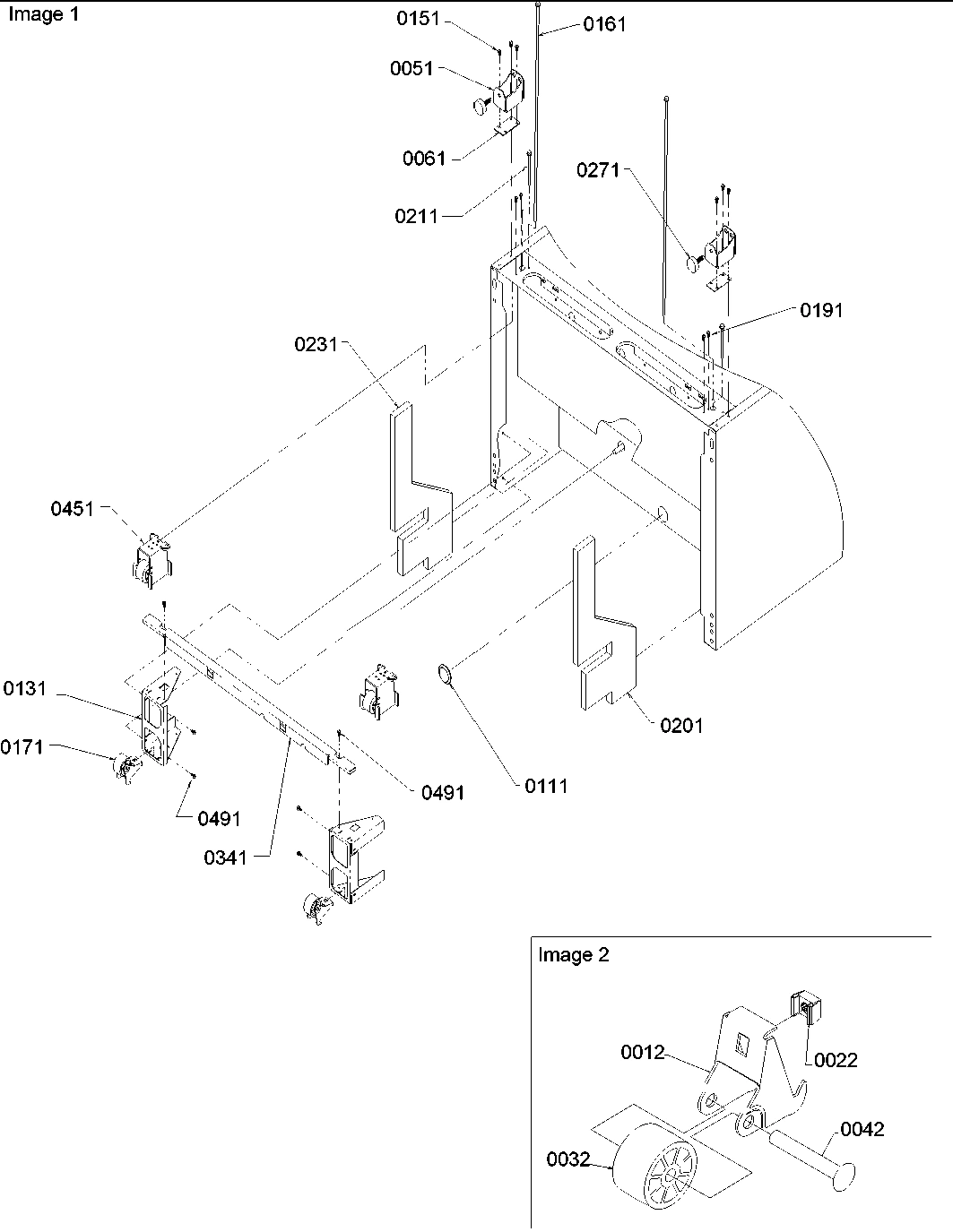 01 - BOTTOM HINGES & ROLLERS
