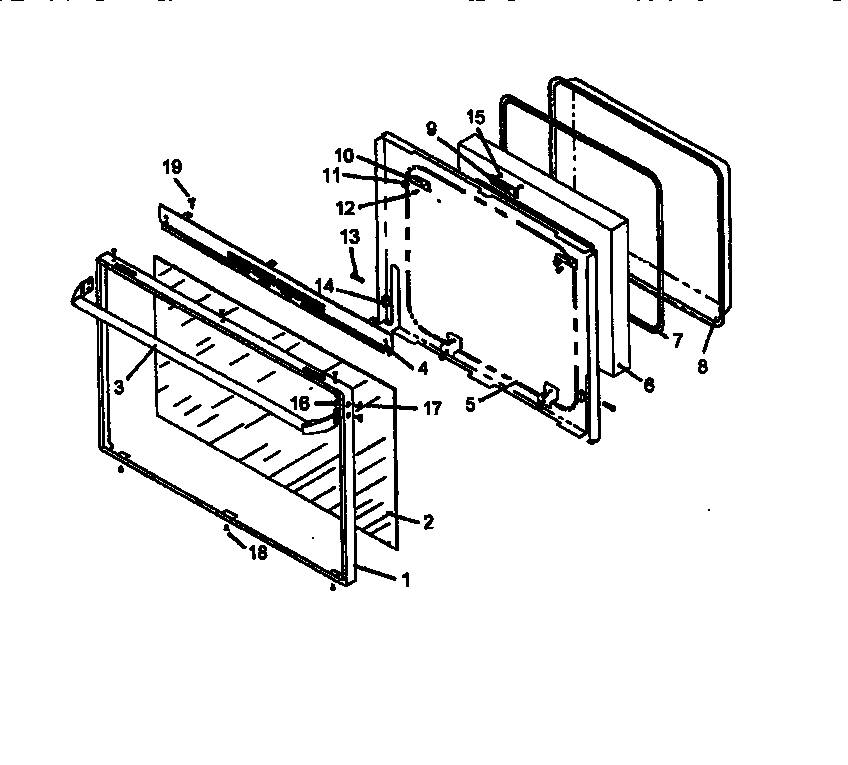 05 - OVEN DOOR ASSY