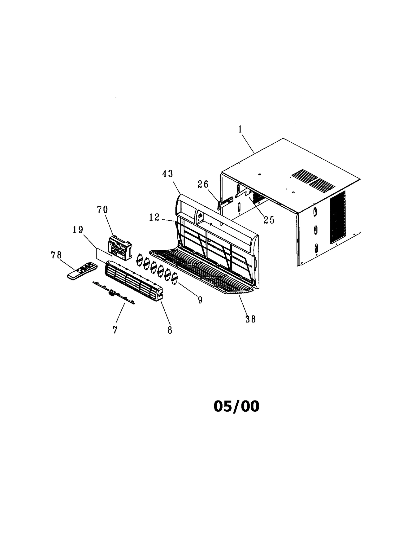 CABINET FRONT AND WRAPPER