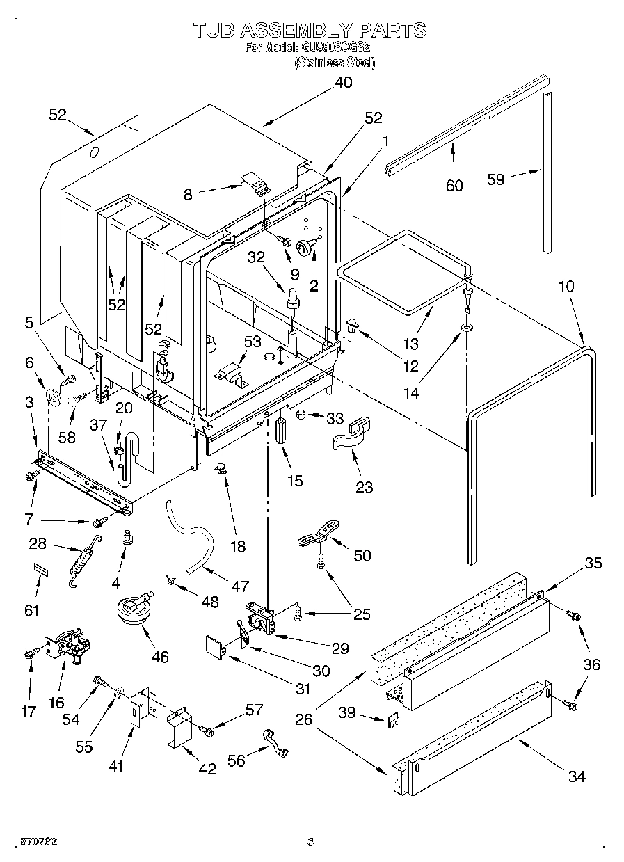 03 - TUB ASSEMBLY