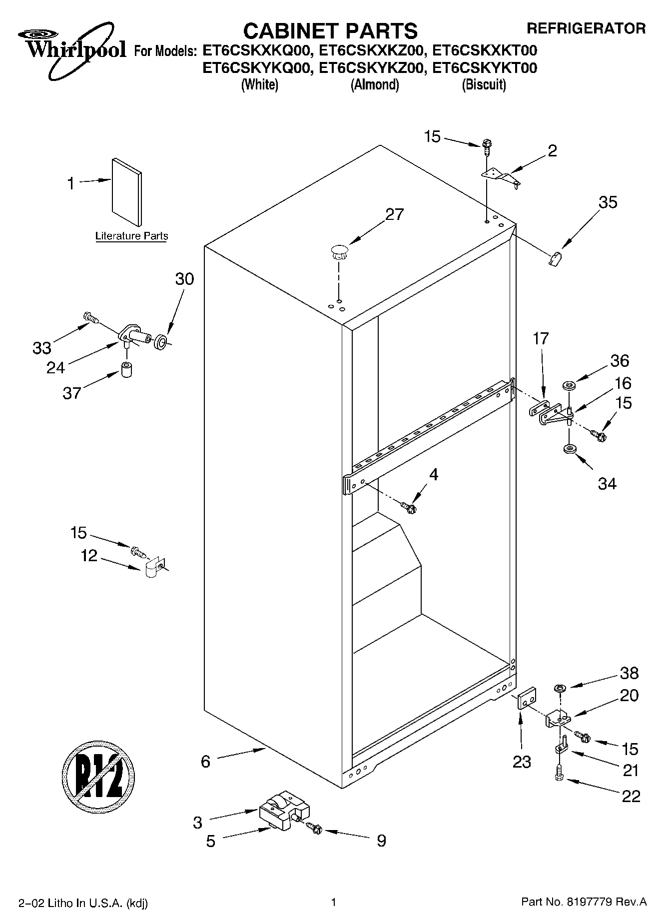 01 - CABINET, LITERATURE