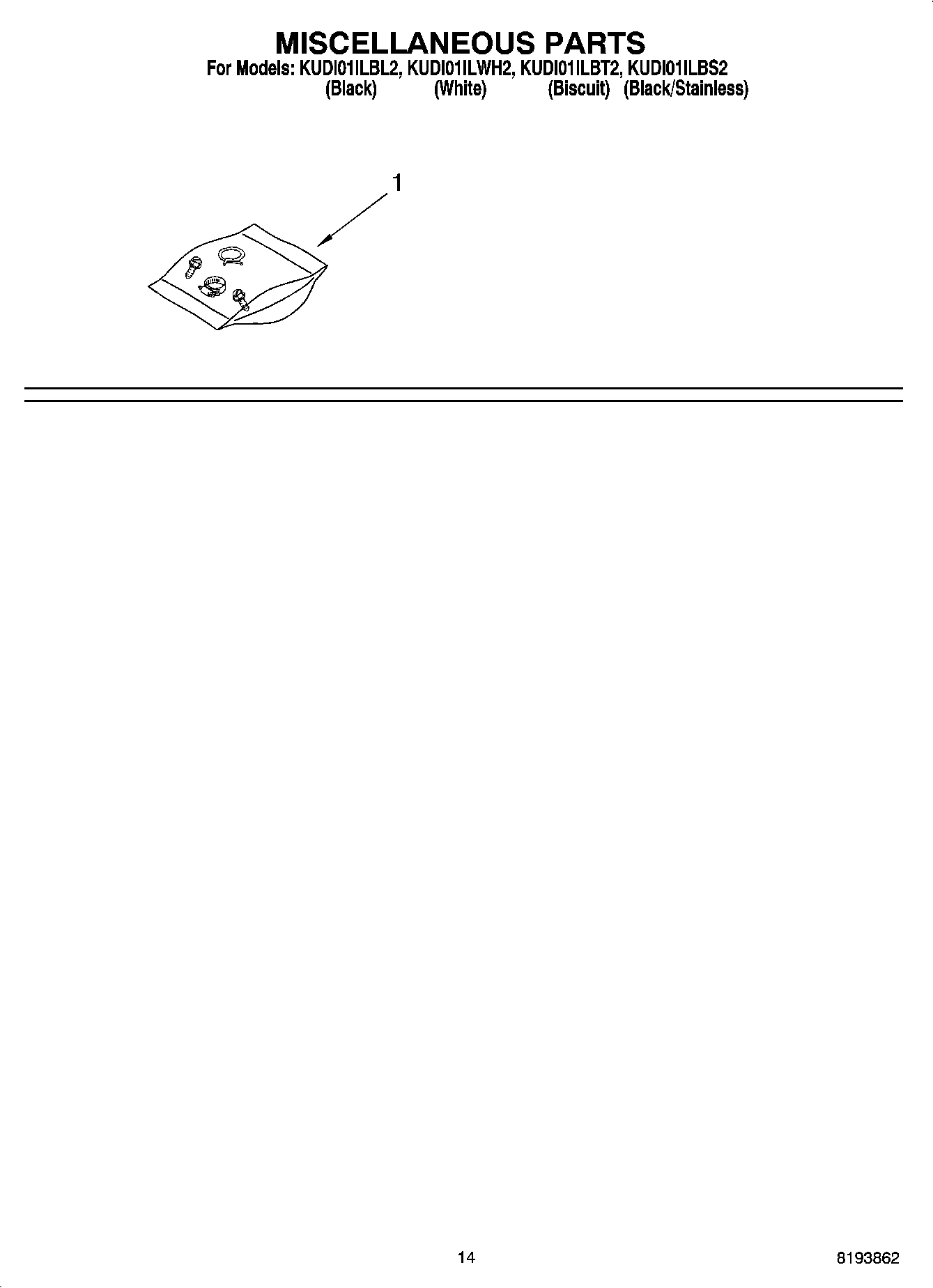 12 - MISCELLANEOUS PARTS OPTIONAL PARTS (NOT INCLUDED)