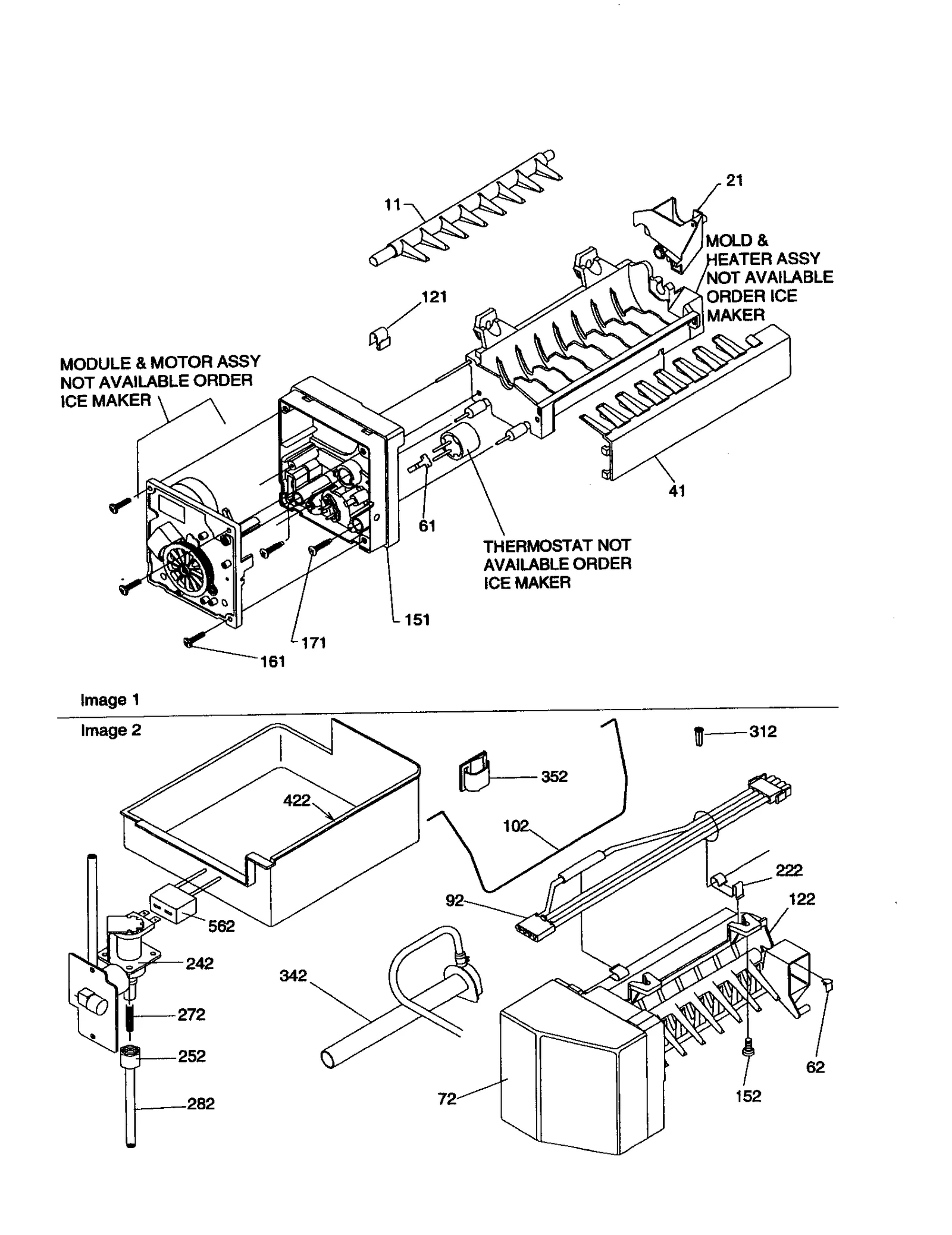 ICE MAKER ASSEMBLY