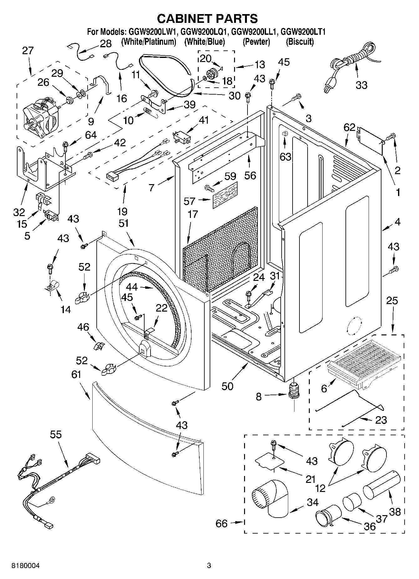 02 - CABINET PARTS