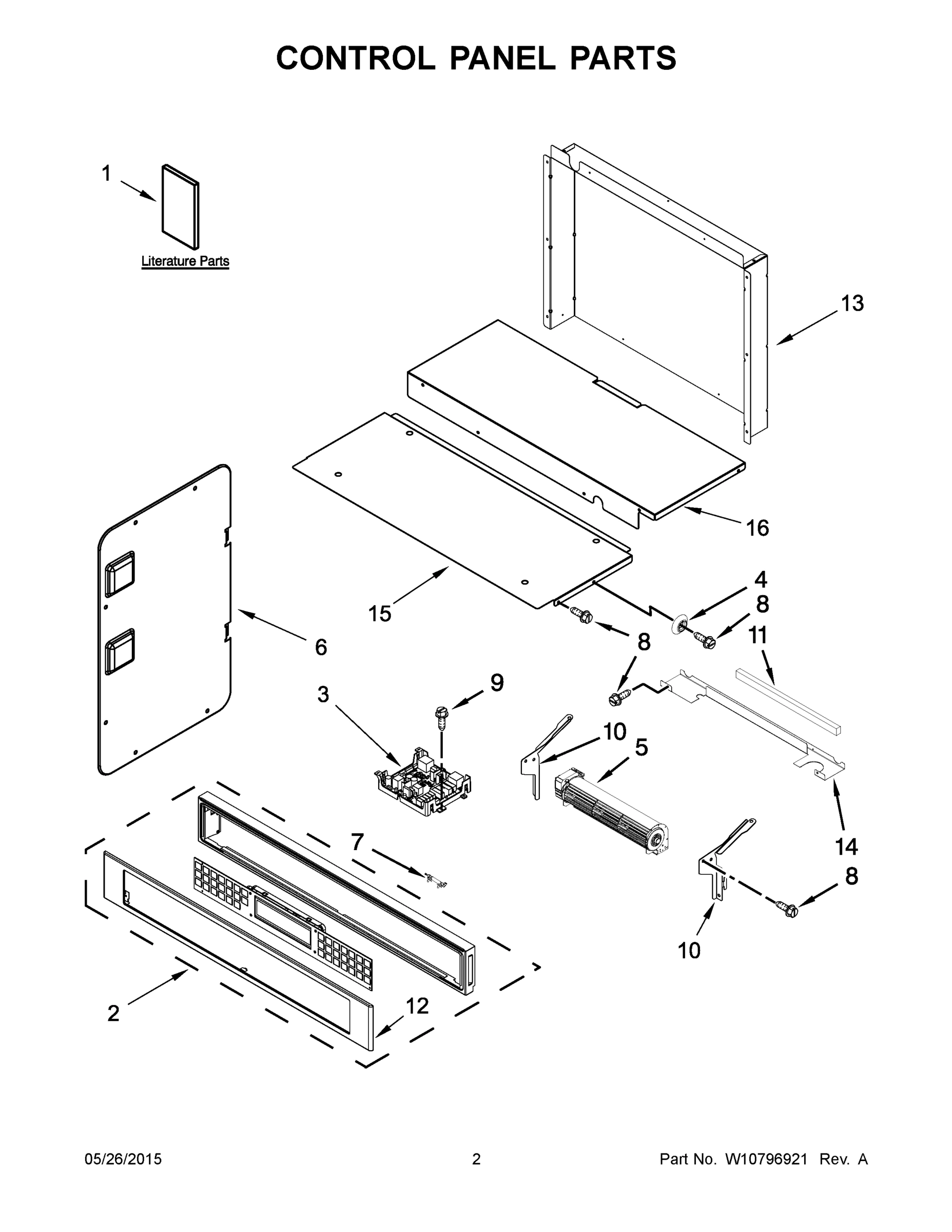 02 - CONTROL PANEL PARTS