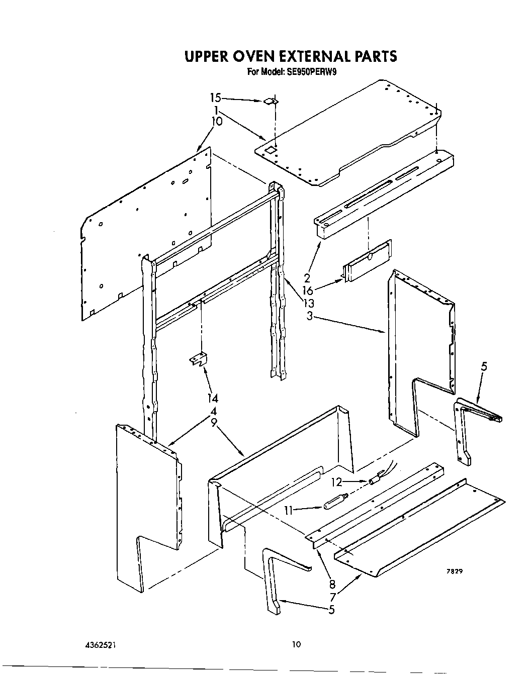 07 - UPPER OVEN EXTERNAL
