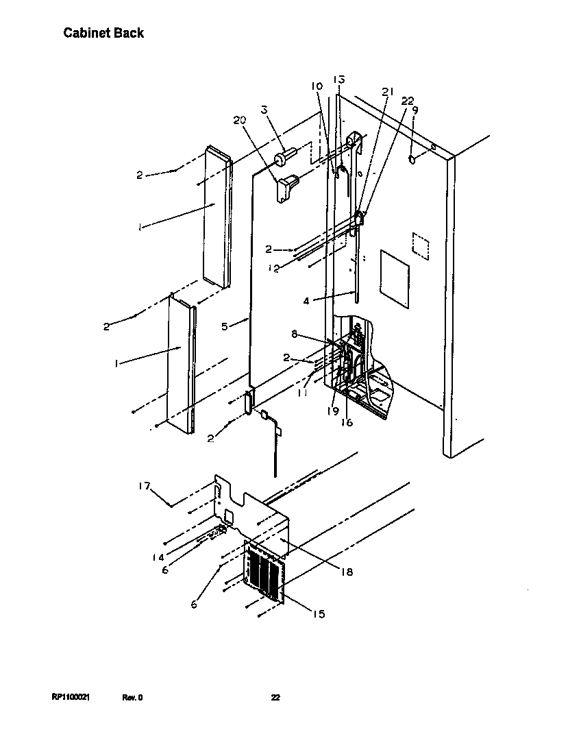 01 - CABINET BACK