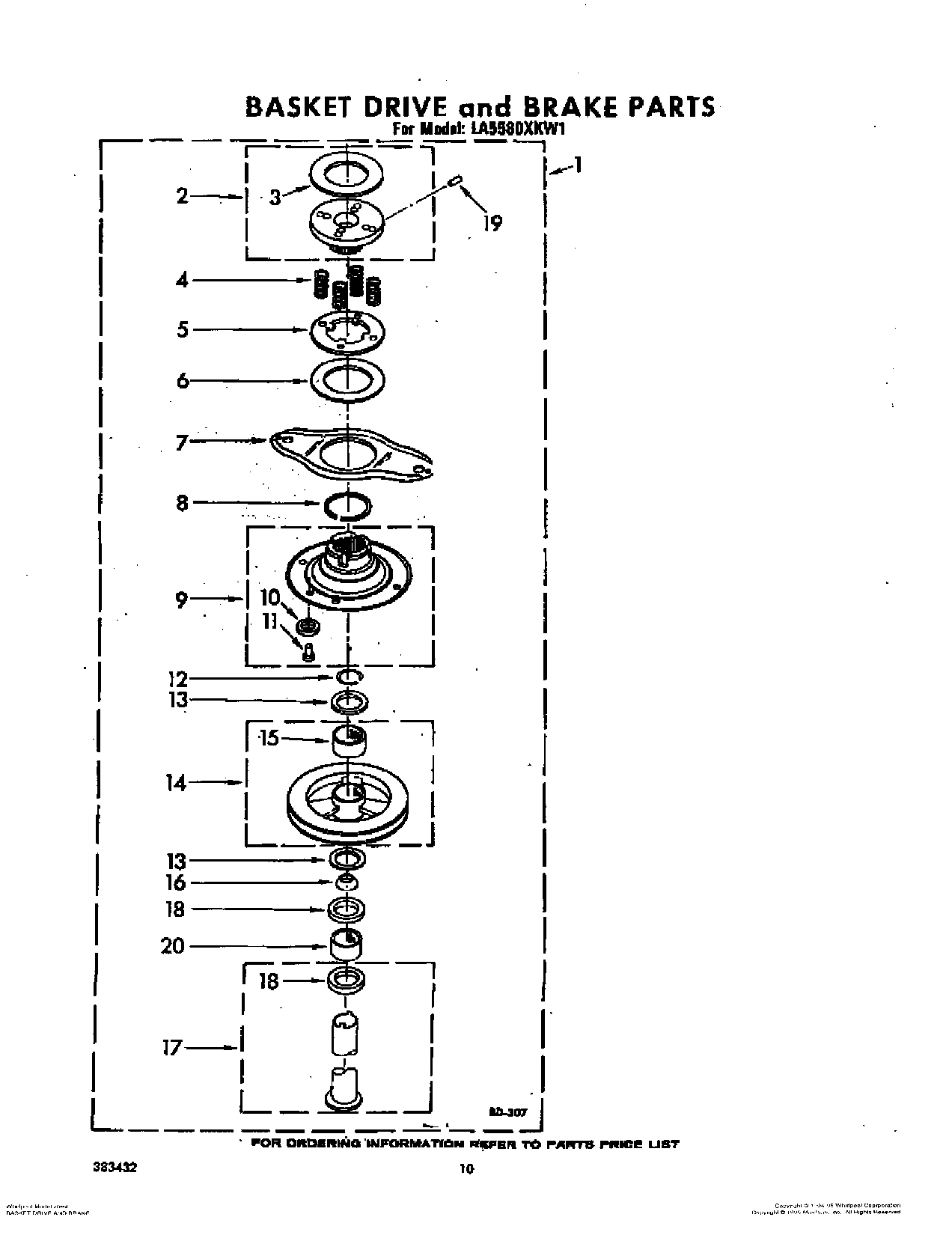 07 - BASKET DRIVE AND BRAKE