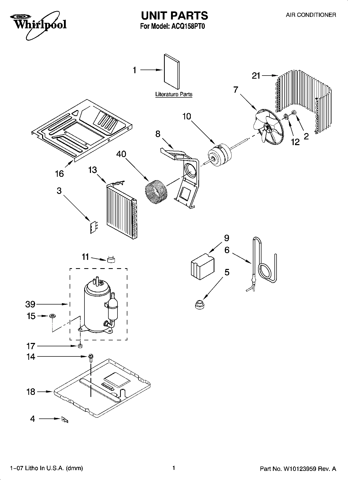 01 - UNIT PARTS