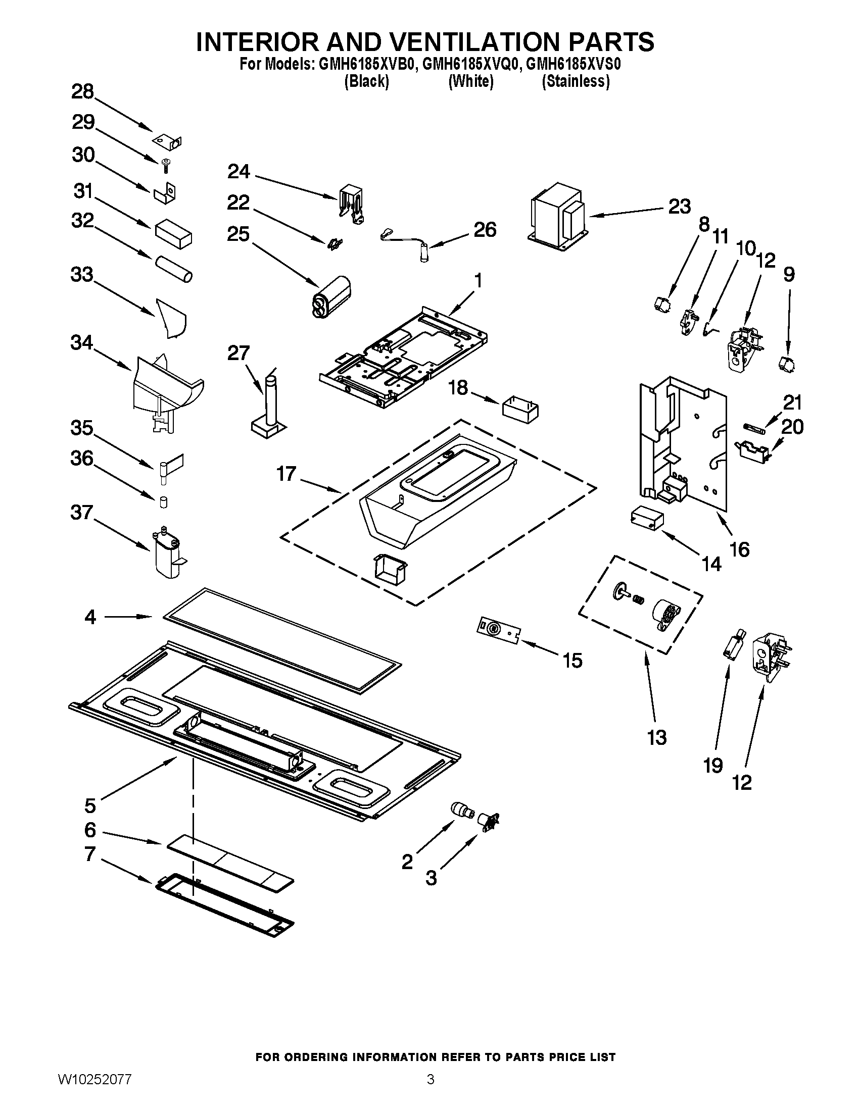 03 - INTERIOR AND VENTILATION PARTS