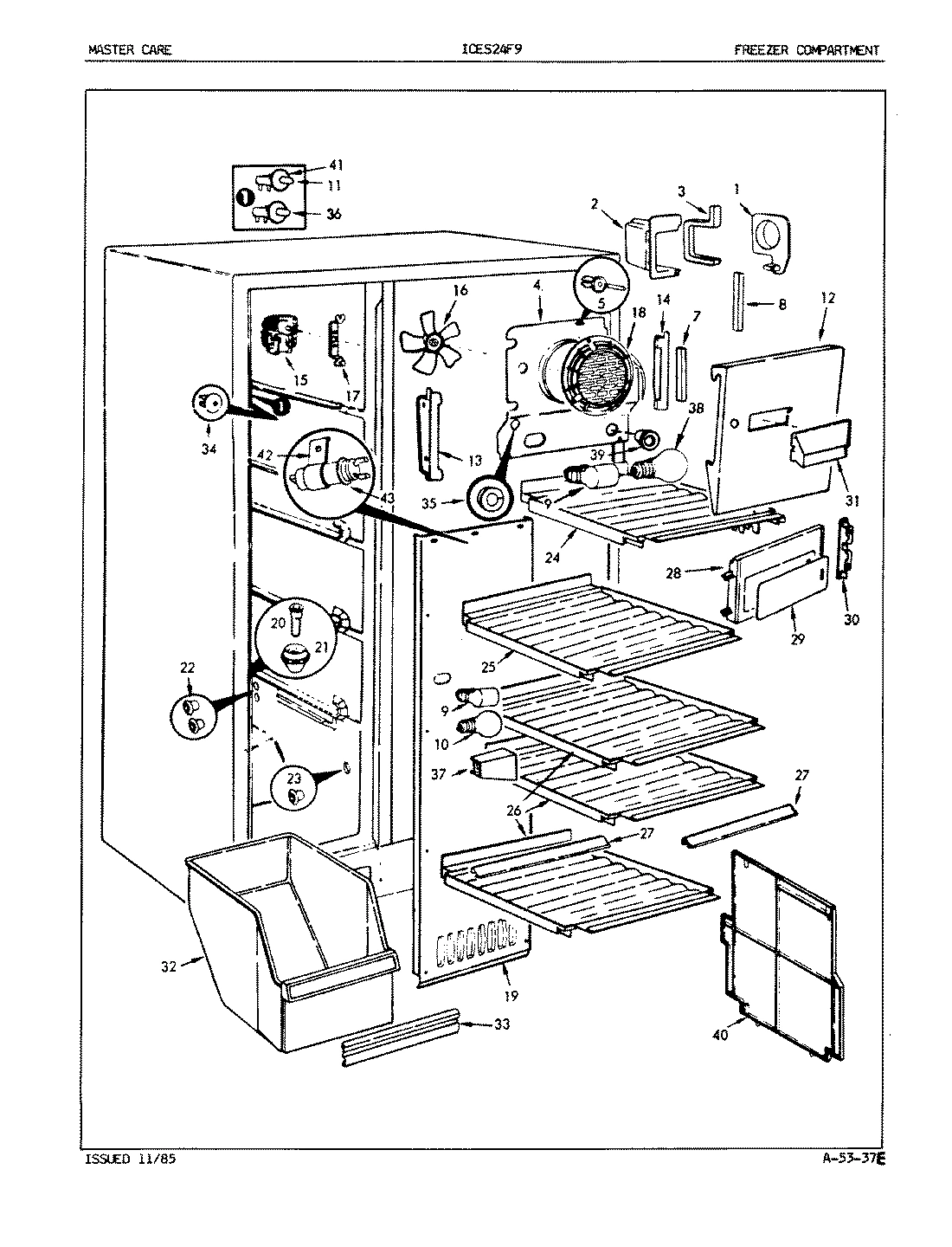 01 - FREEZER COMPARTMENT