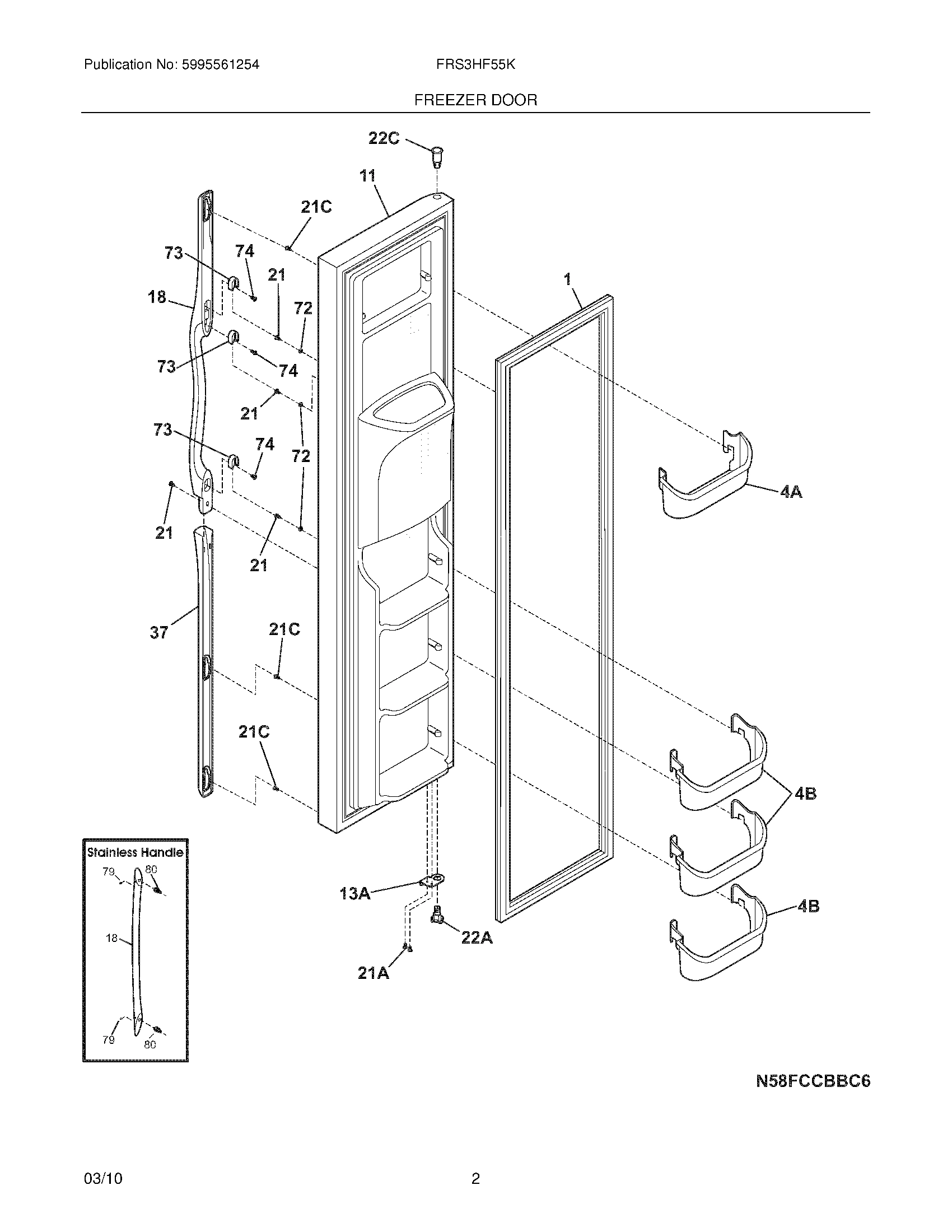 03 - FREEZER DOOR