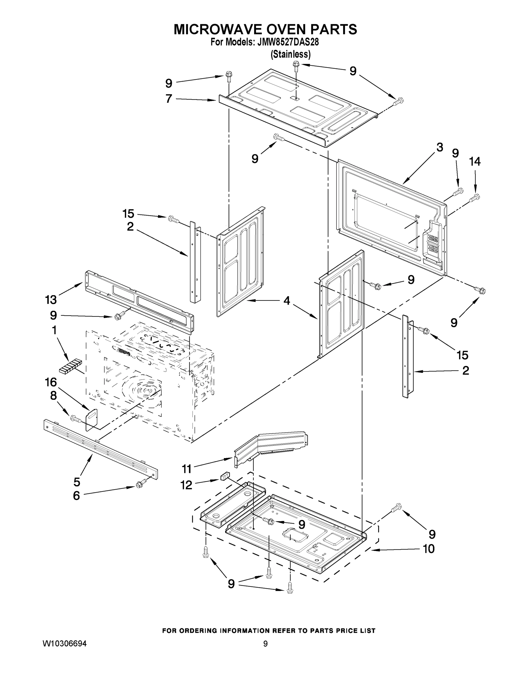06 - MICROWAVE OVEN PARTS