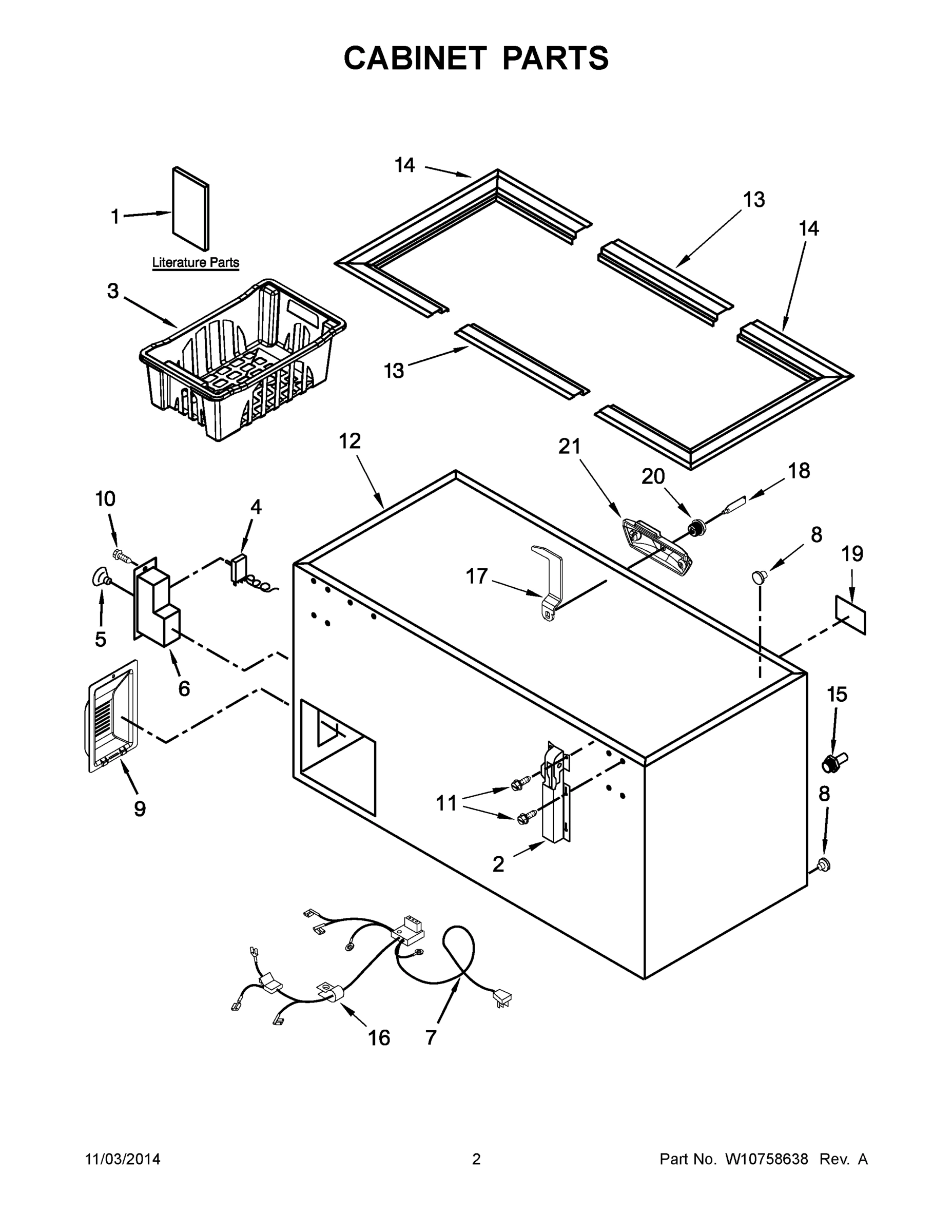 02 - CABINET PARTS
