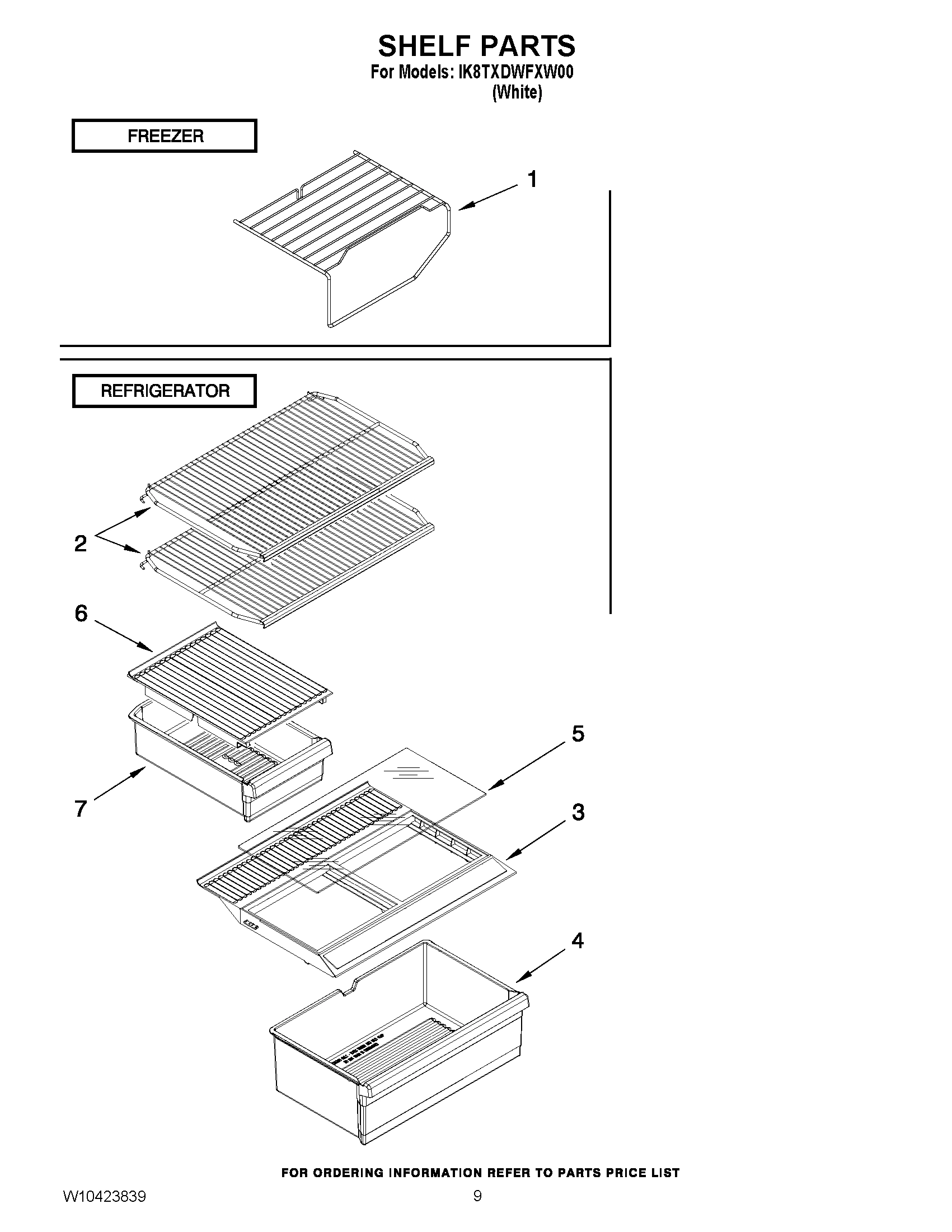 05 - SHELF PARTS