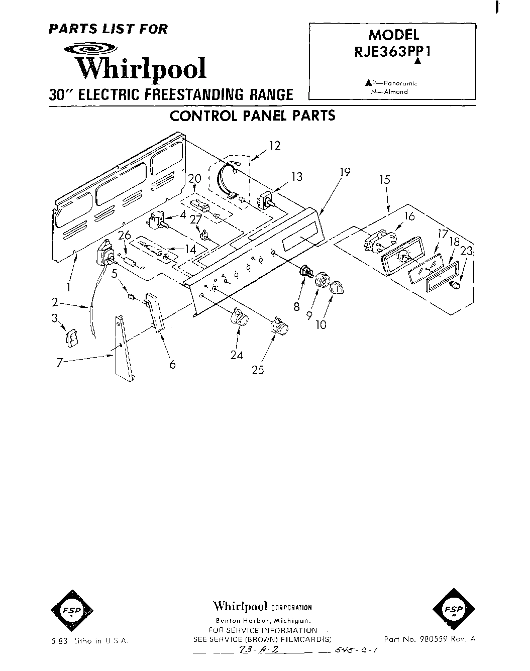 01 - CONTROL PANEL