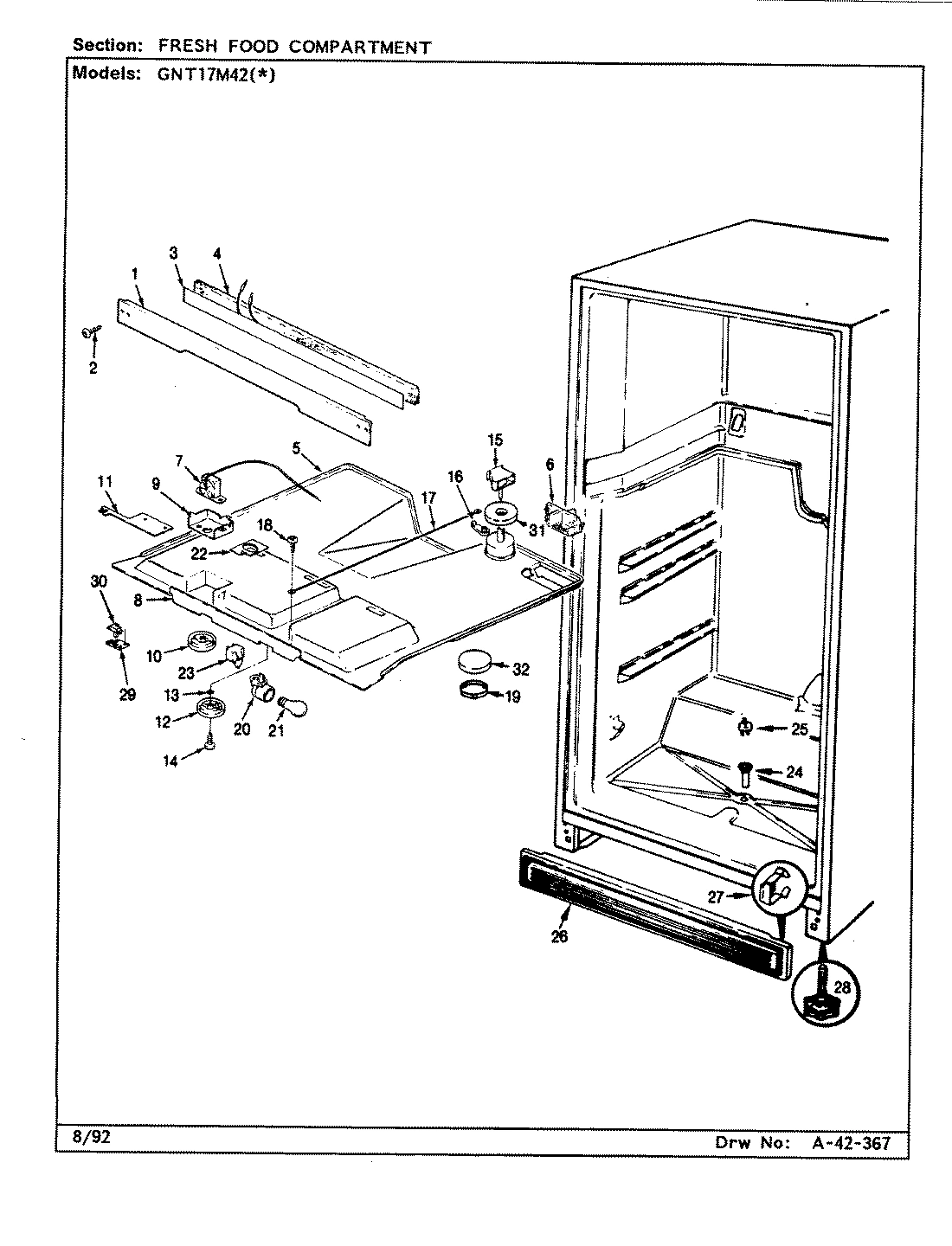 03 - FRESH FOOD COMPARTMENT