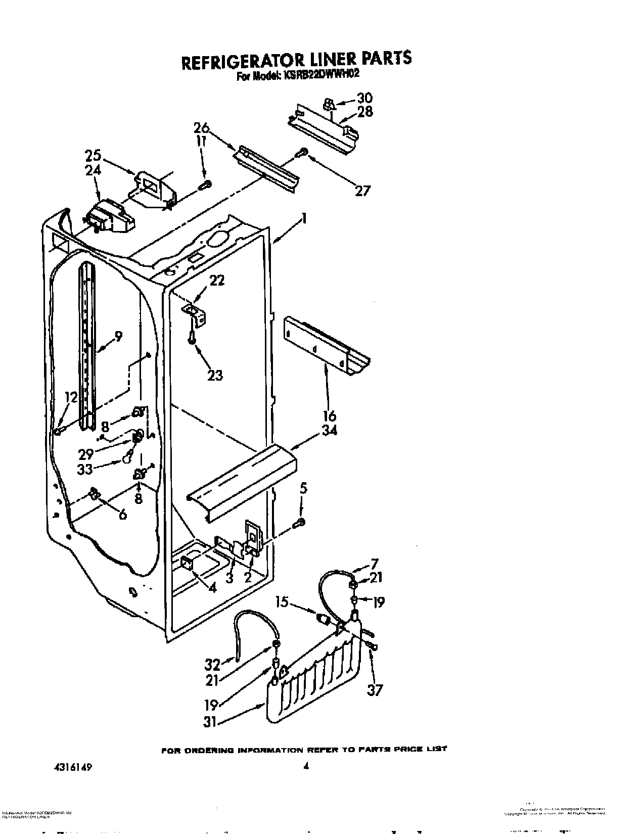 03 - REFRIGERATOR LINER