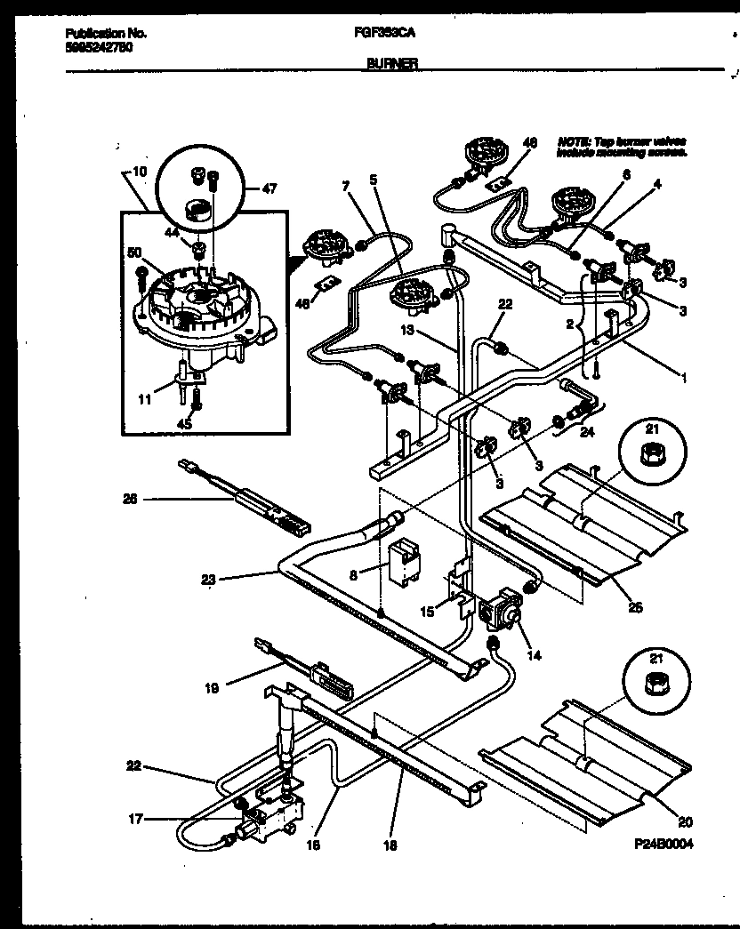 03 - BURNER, MANIFOLD AND GAS CONTROL