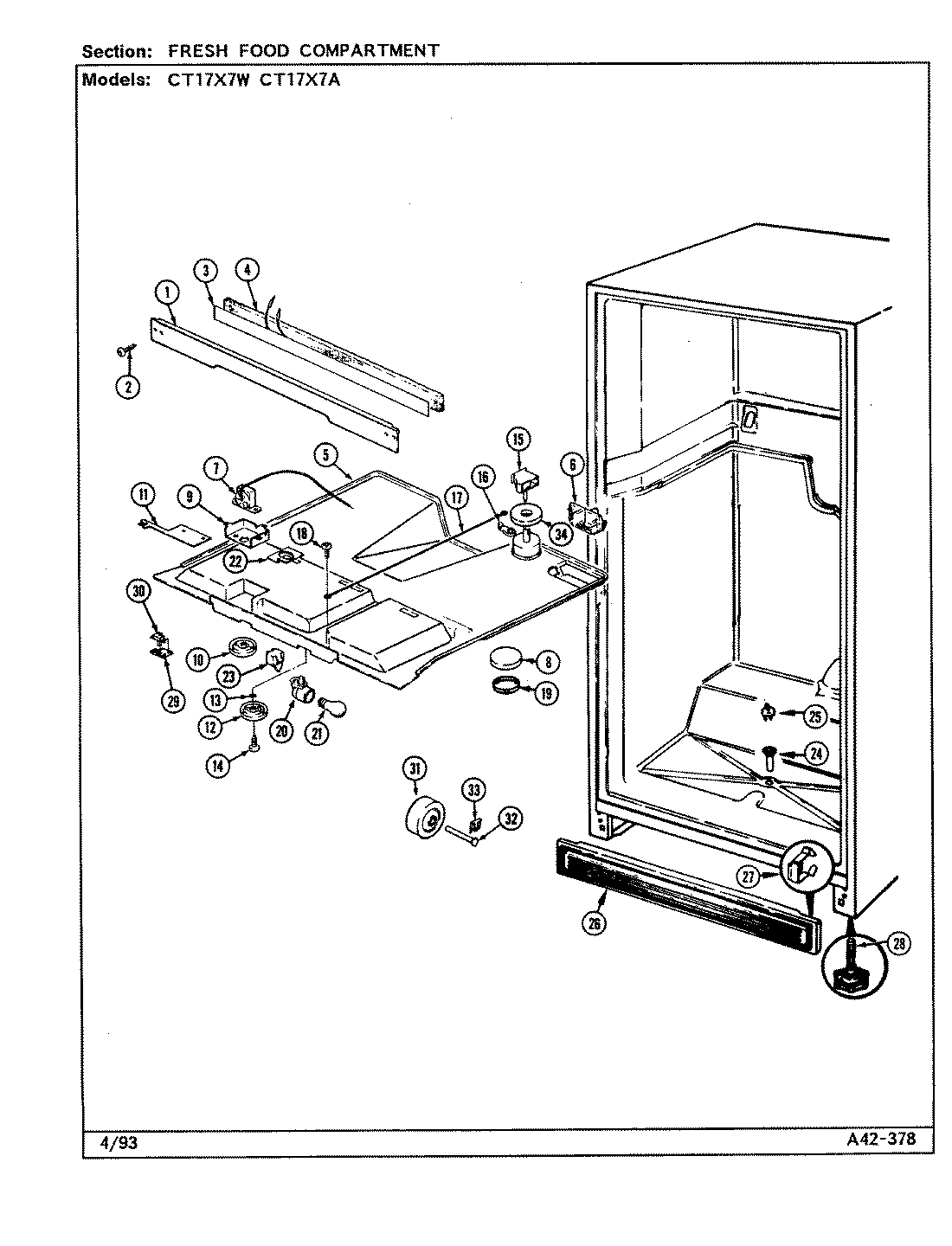 03 - FRESH FOOD COMPARTMENT
